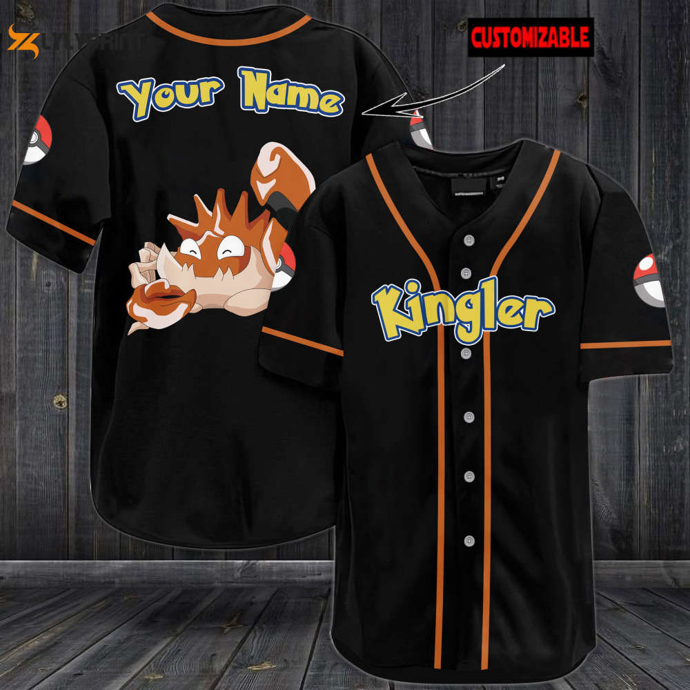 Personalized Kingler Baseball Jersey - lylyprint.com