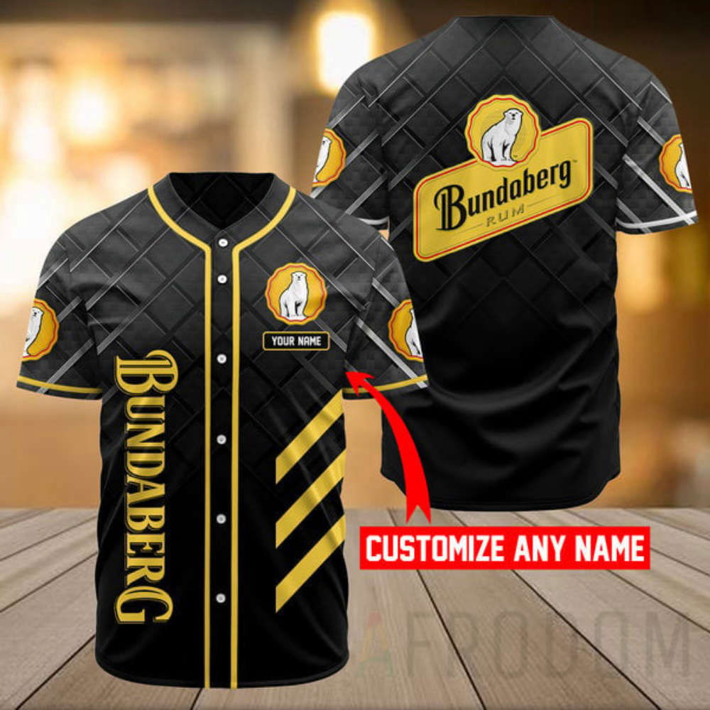 Personalized Vintage Bundaberg Baseball Jersey - Aopprinter