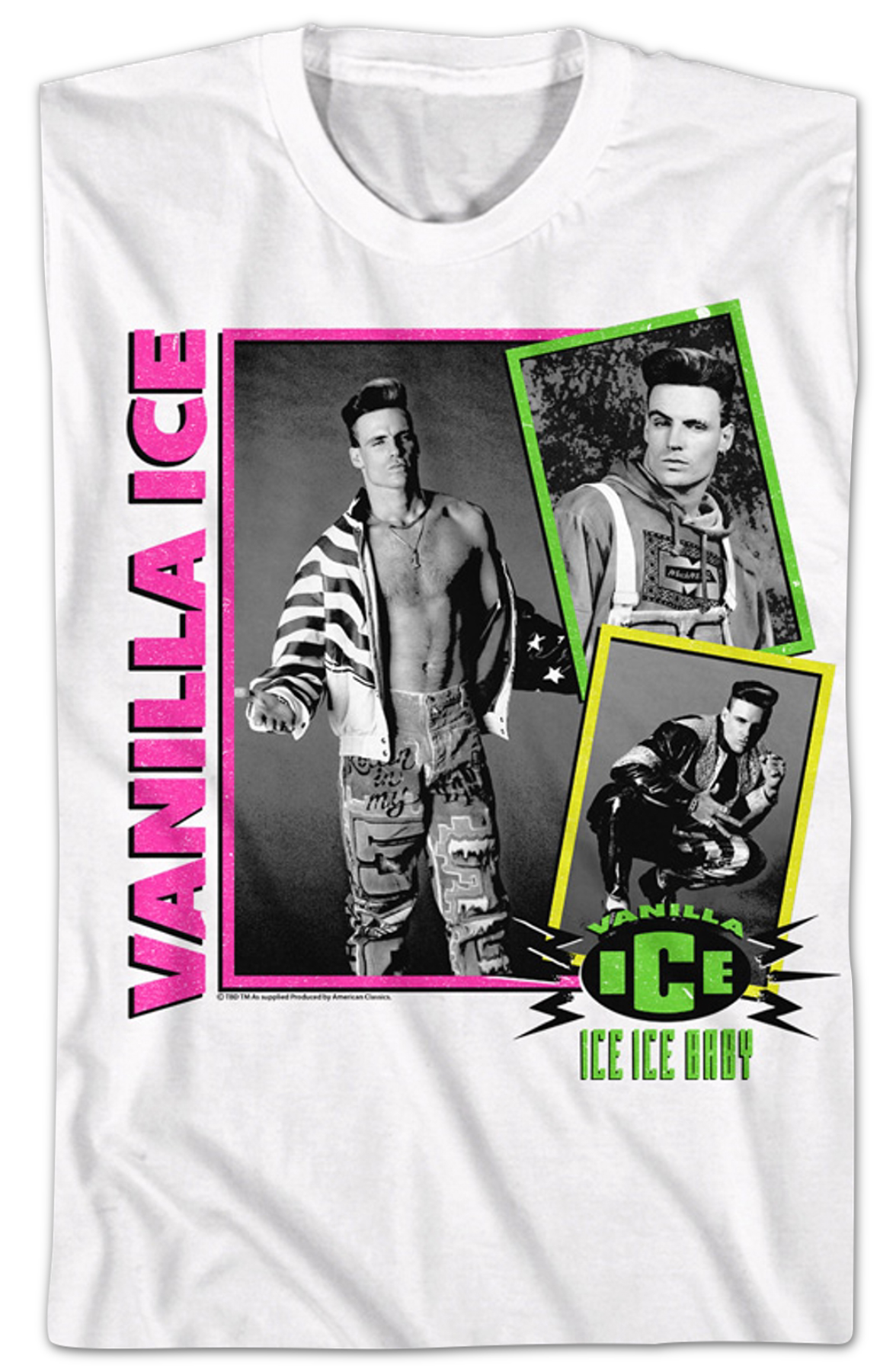Photo Collage Vanilla Ice T-Shirt