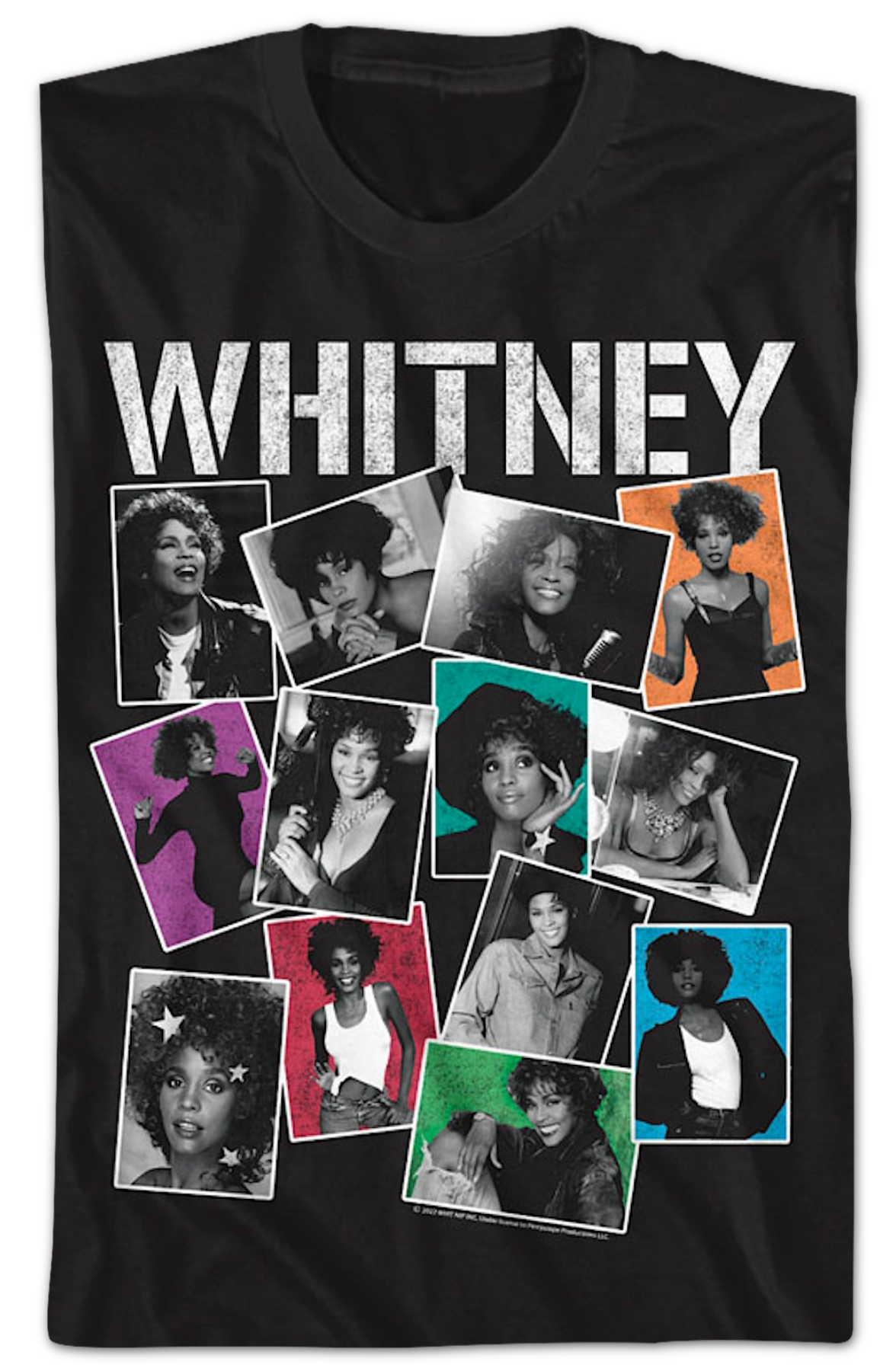 Photo Collage Whitney Houston T-Shirt