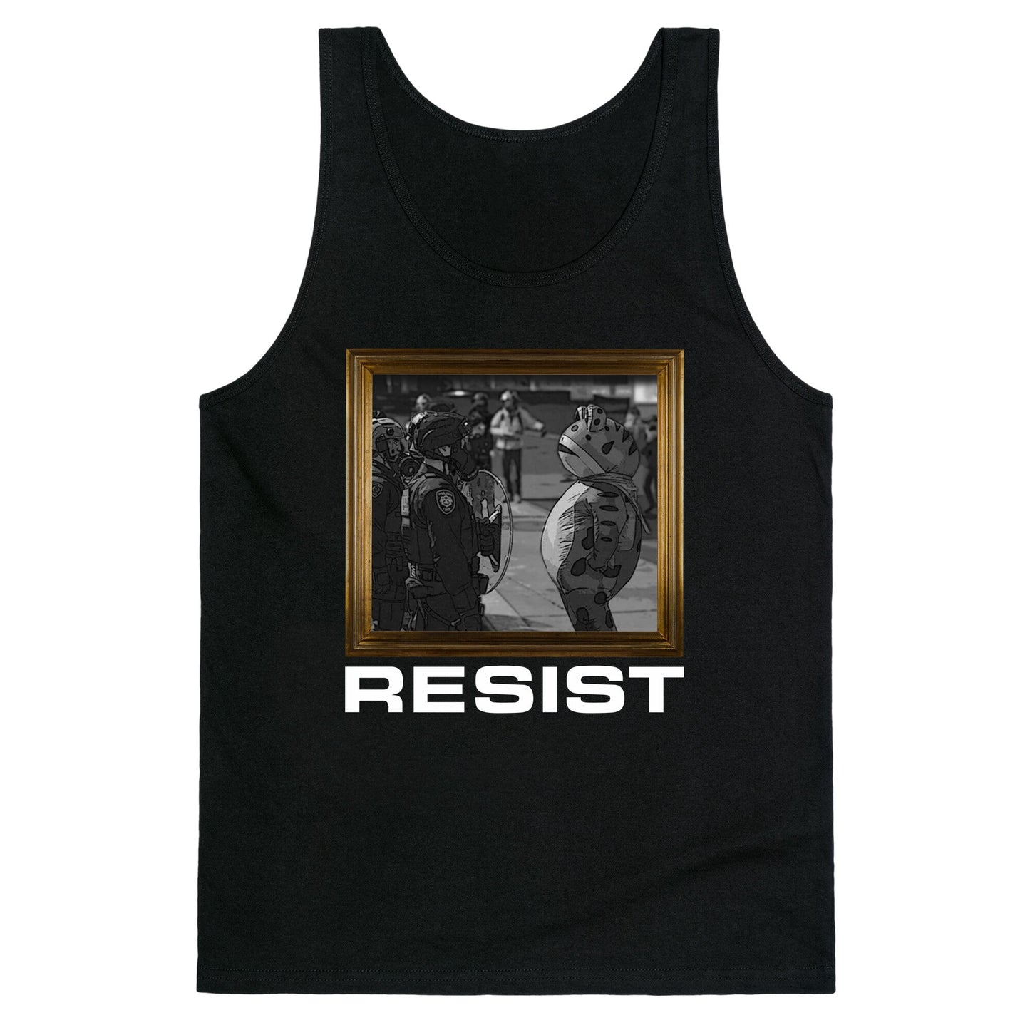 Portland Protest Frog Tank Top