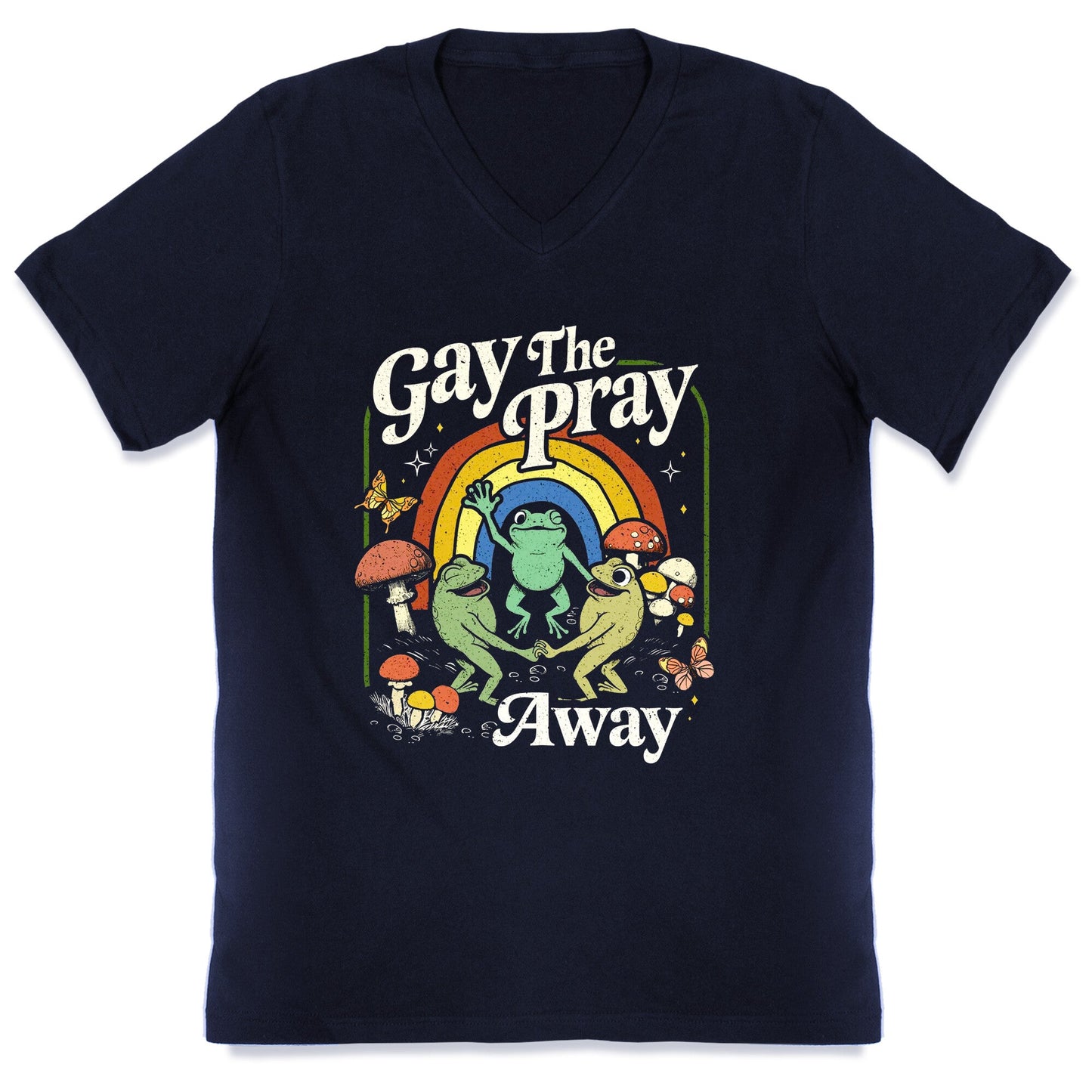 Gay The Pray Away V-Neck