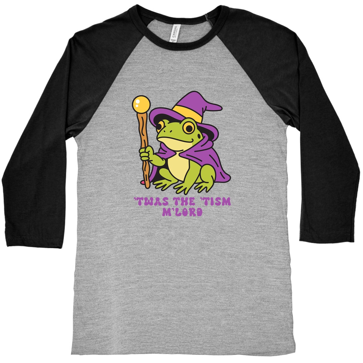 Twas the Tism Baseball Tee