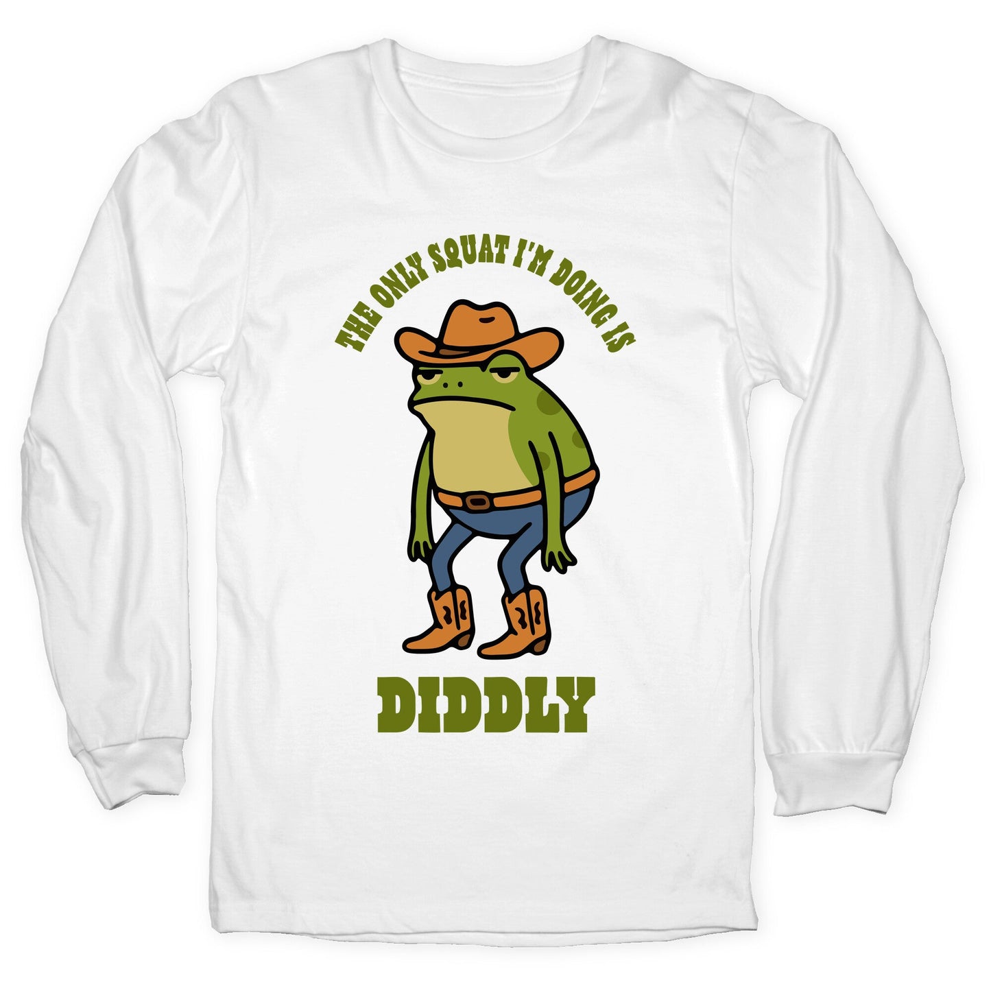 Diddly Squat Frog Longsleeve Tee
