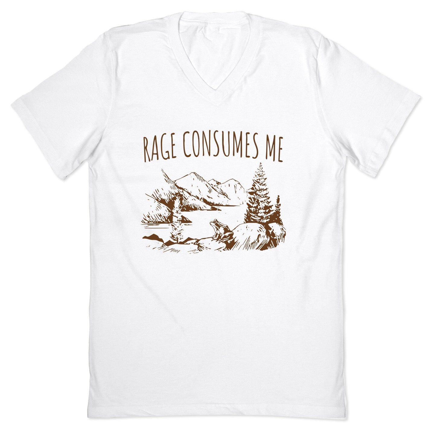 Rage Consumes Me V-Neck