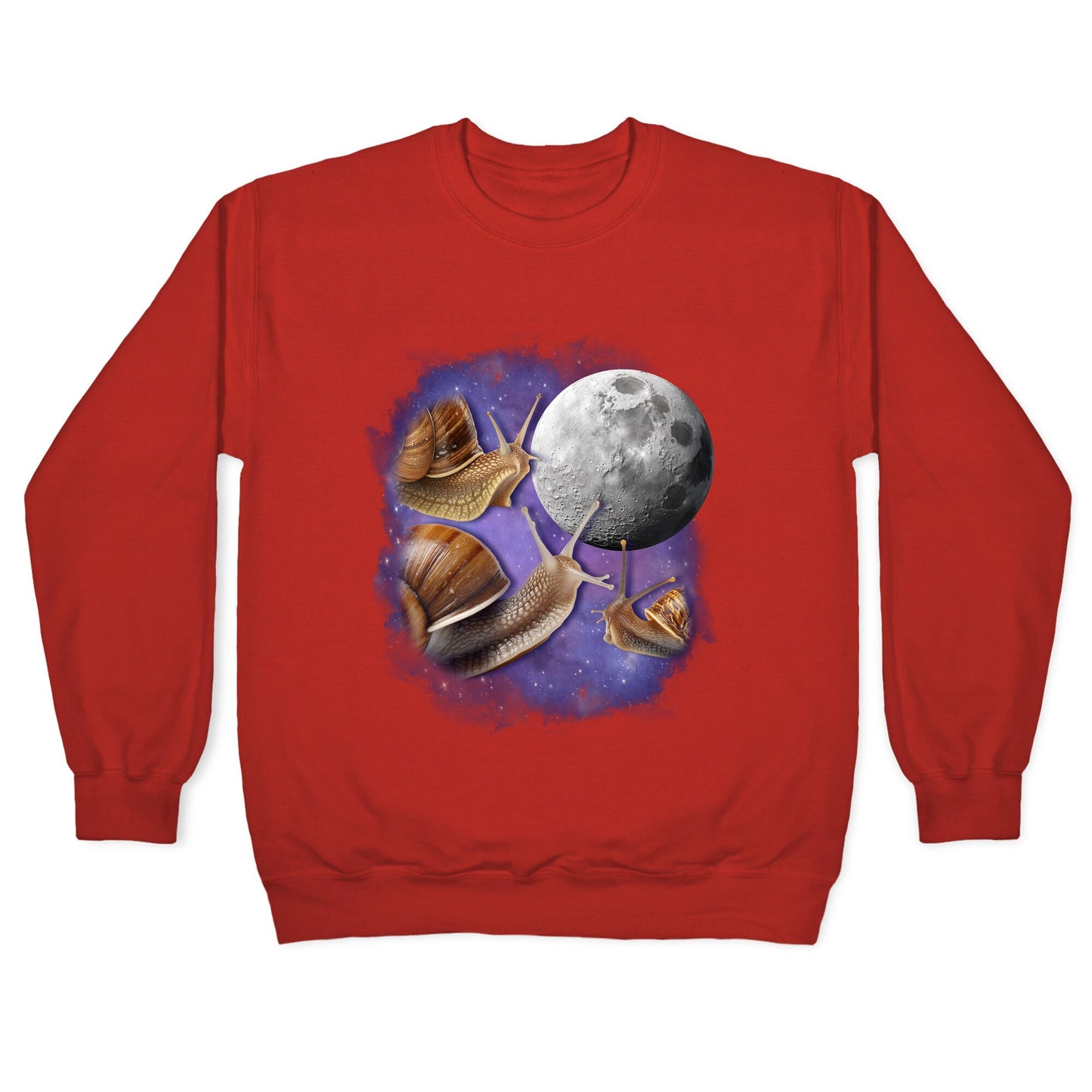Yearning Snails Crewneck Sweatshirt