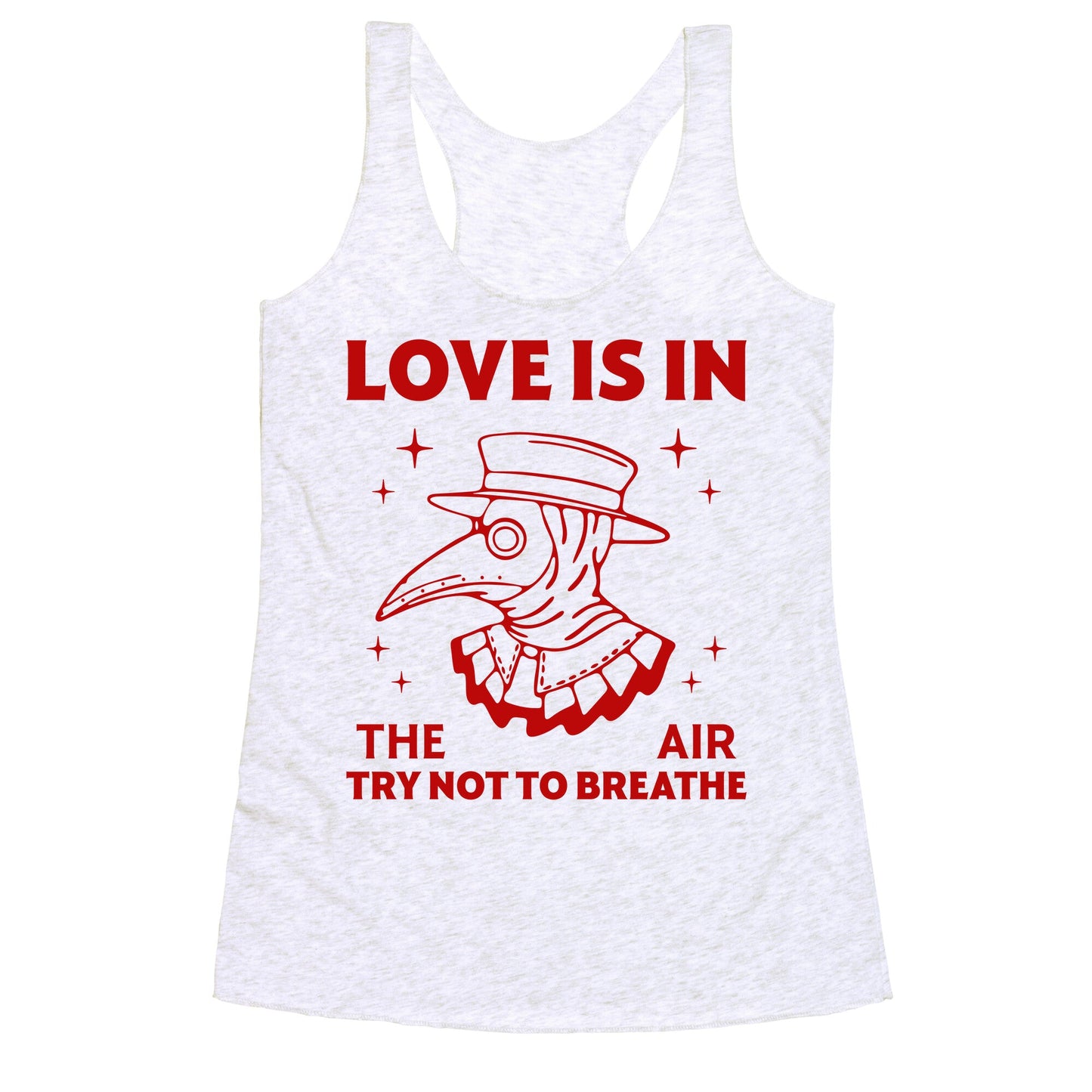 Love Is In The Air Racerback Tank