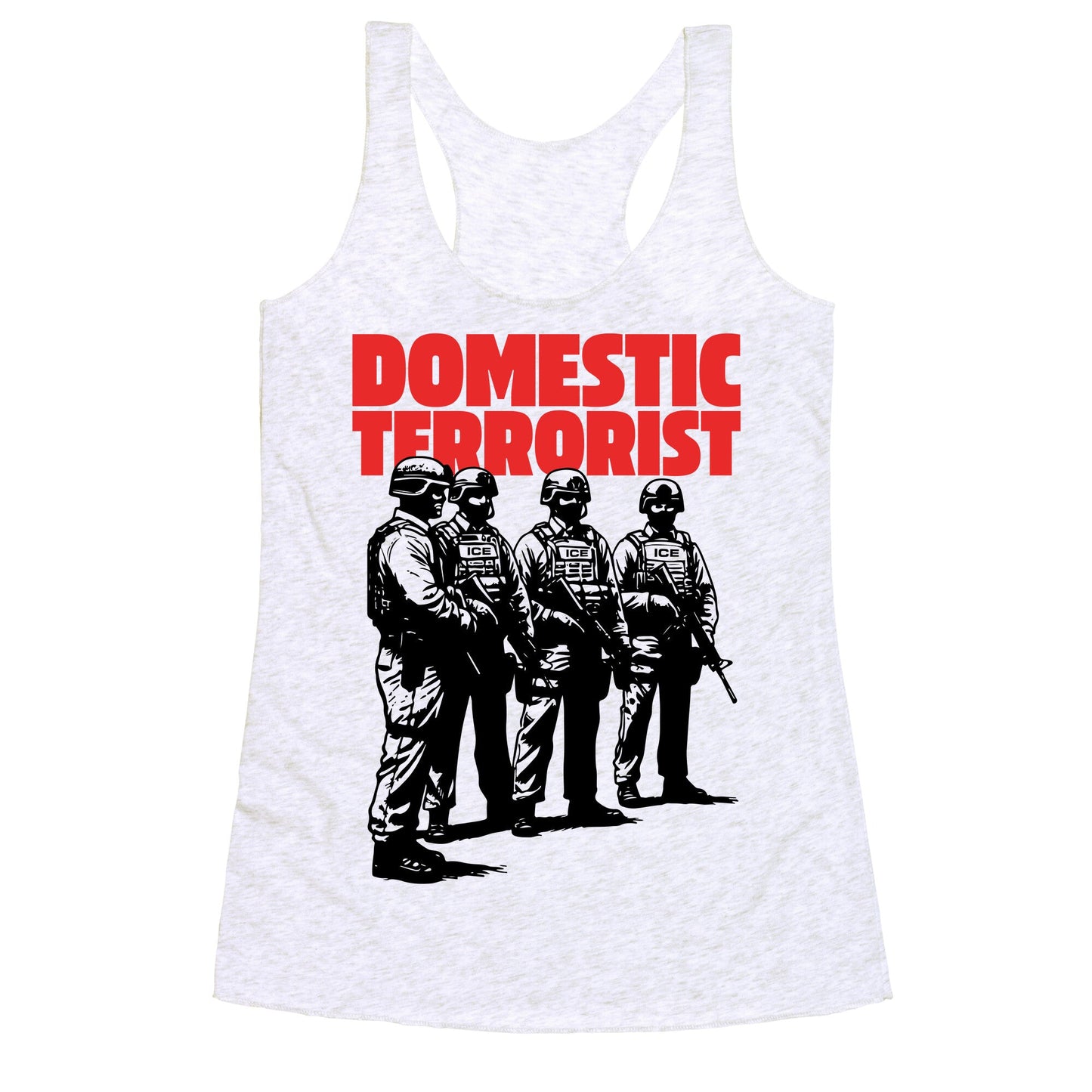 Domestic Terrorist Racerback Tank