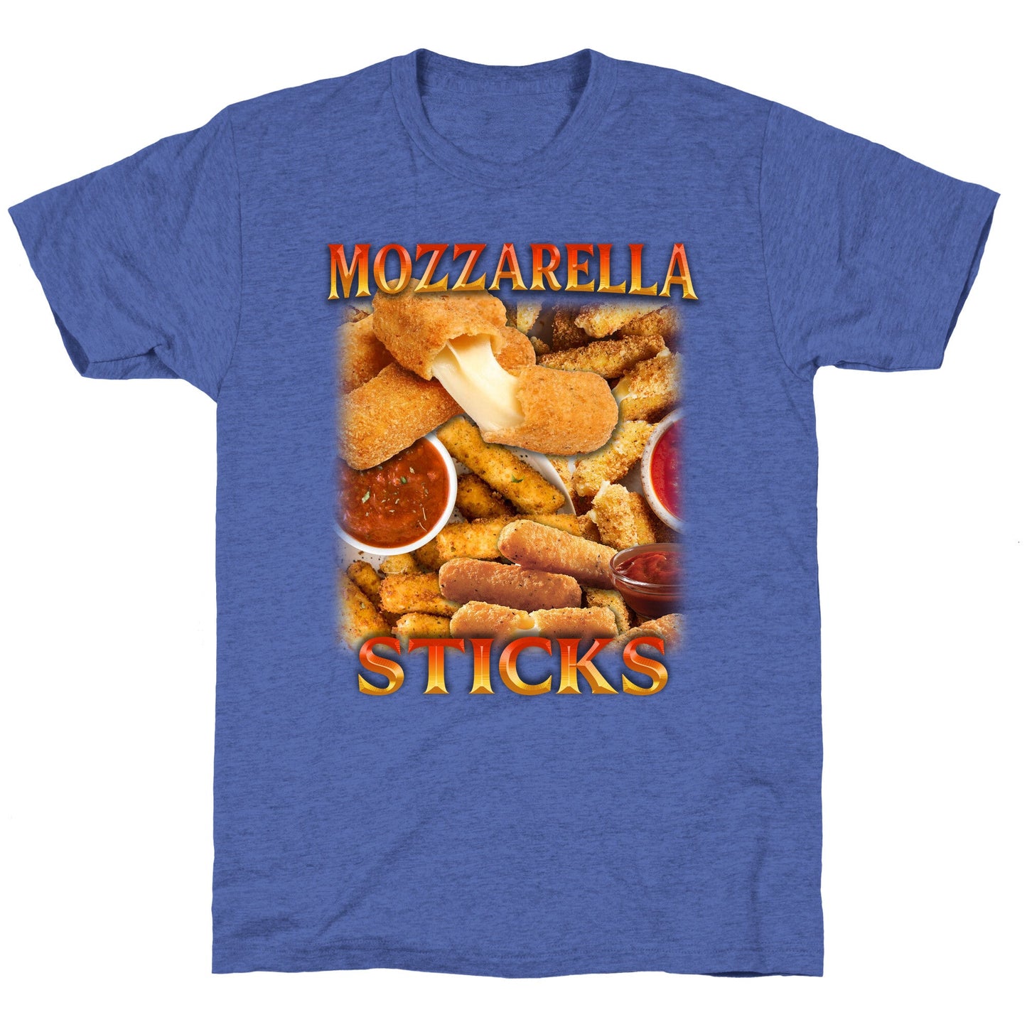 Mozzarella Sticks Unisex Triblend Tee