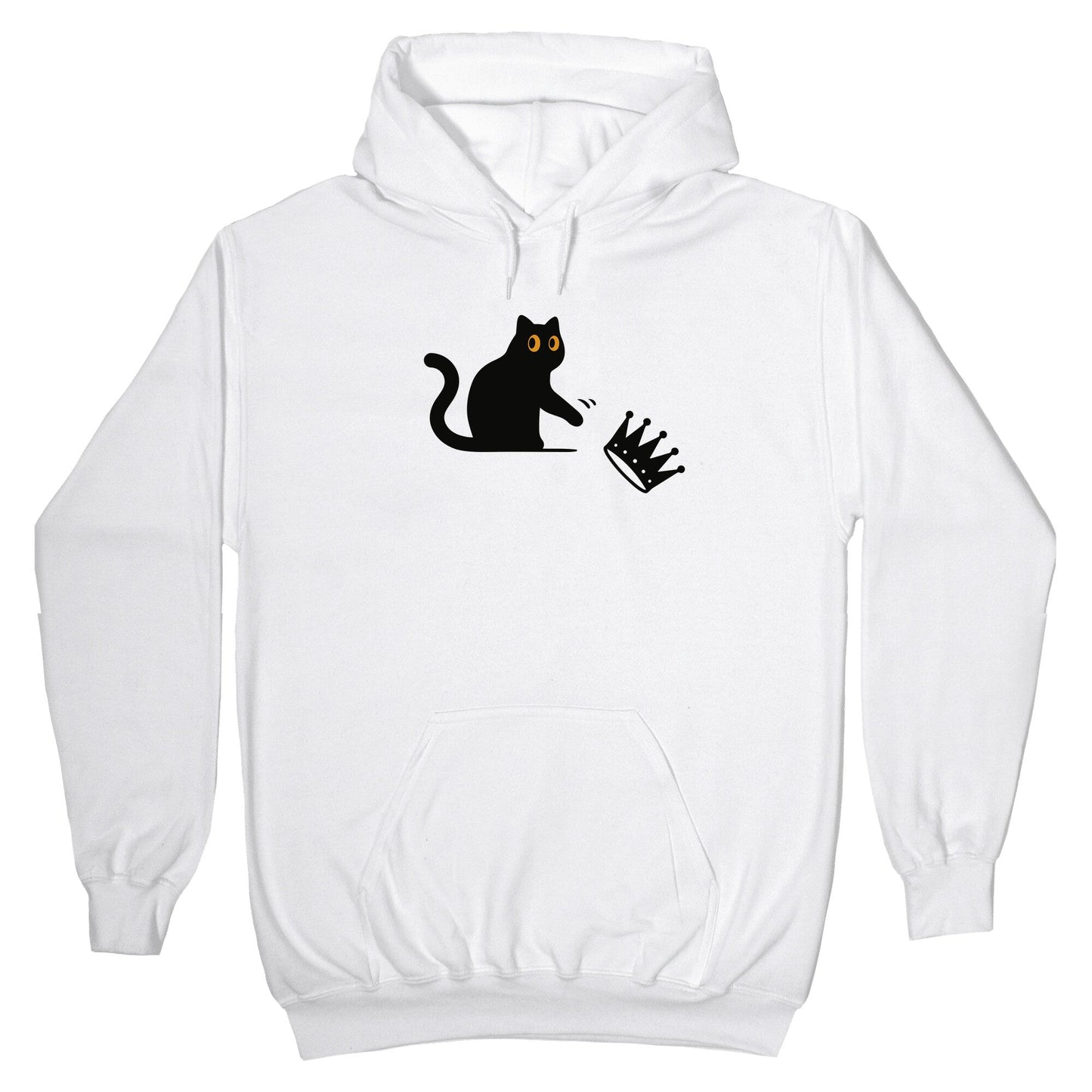 No Kings Cat Hoodie