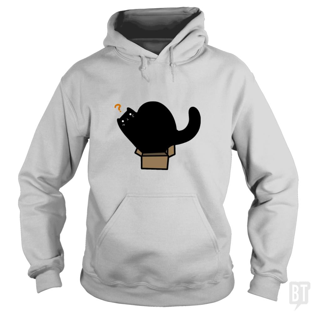 Black Cat Tiny Box Hoodie