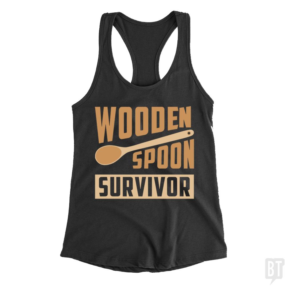 Wooden Spoon Survivor Tank Tops