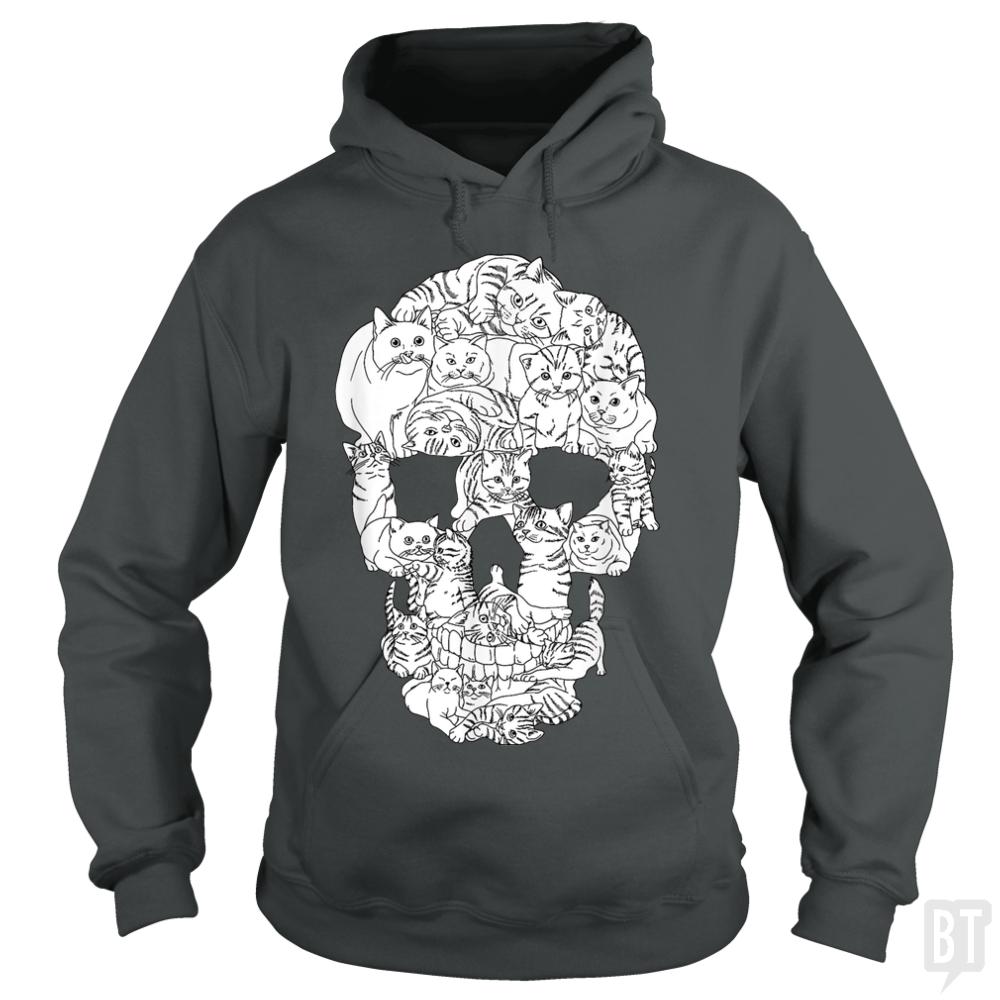 Cats Skull Hoodie