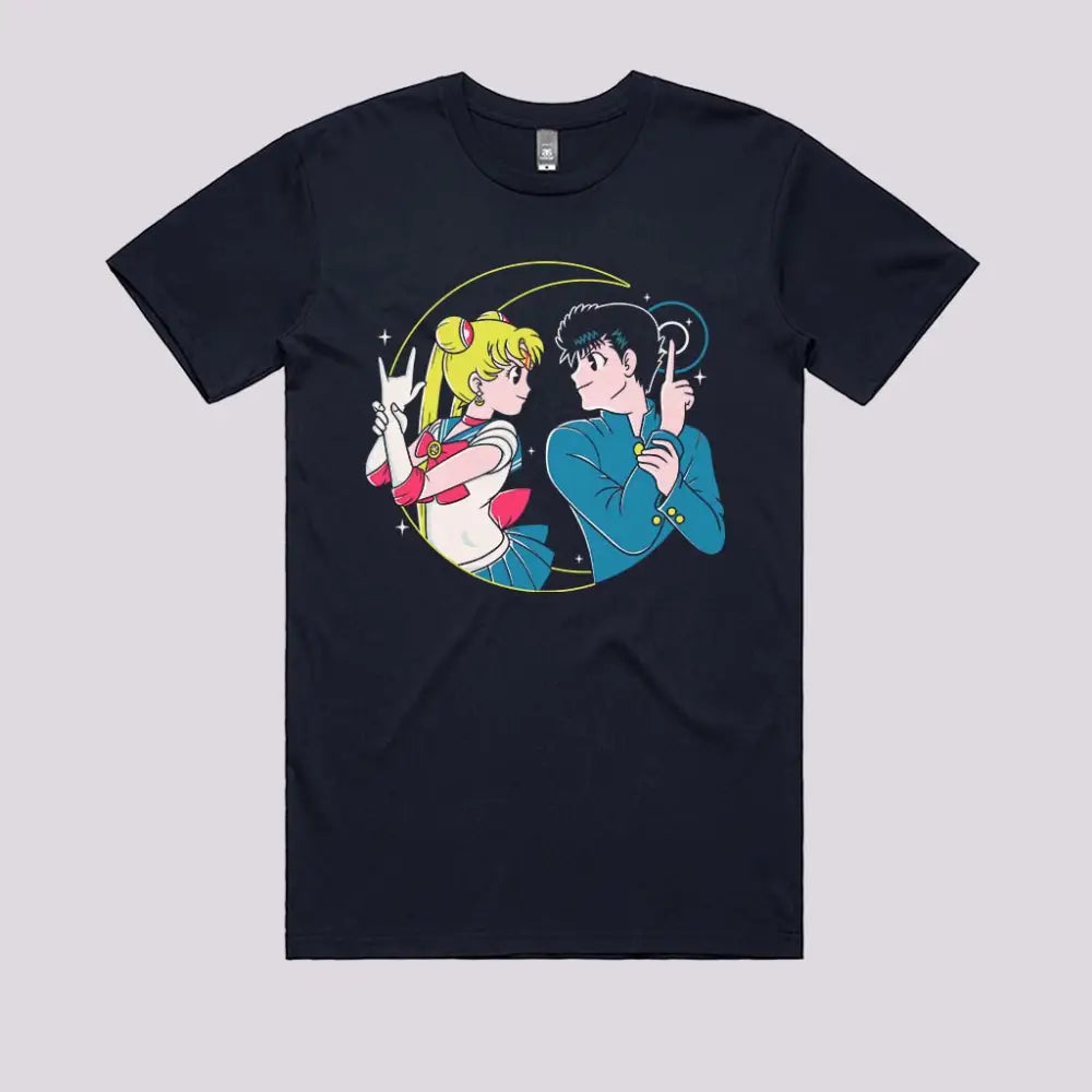 Retro Anime Battle T-Shirt