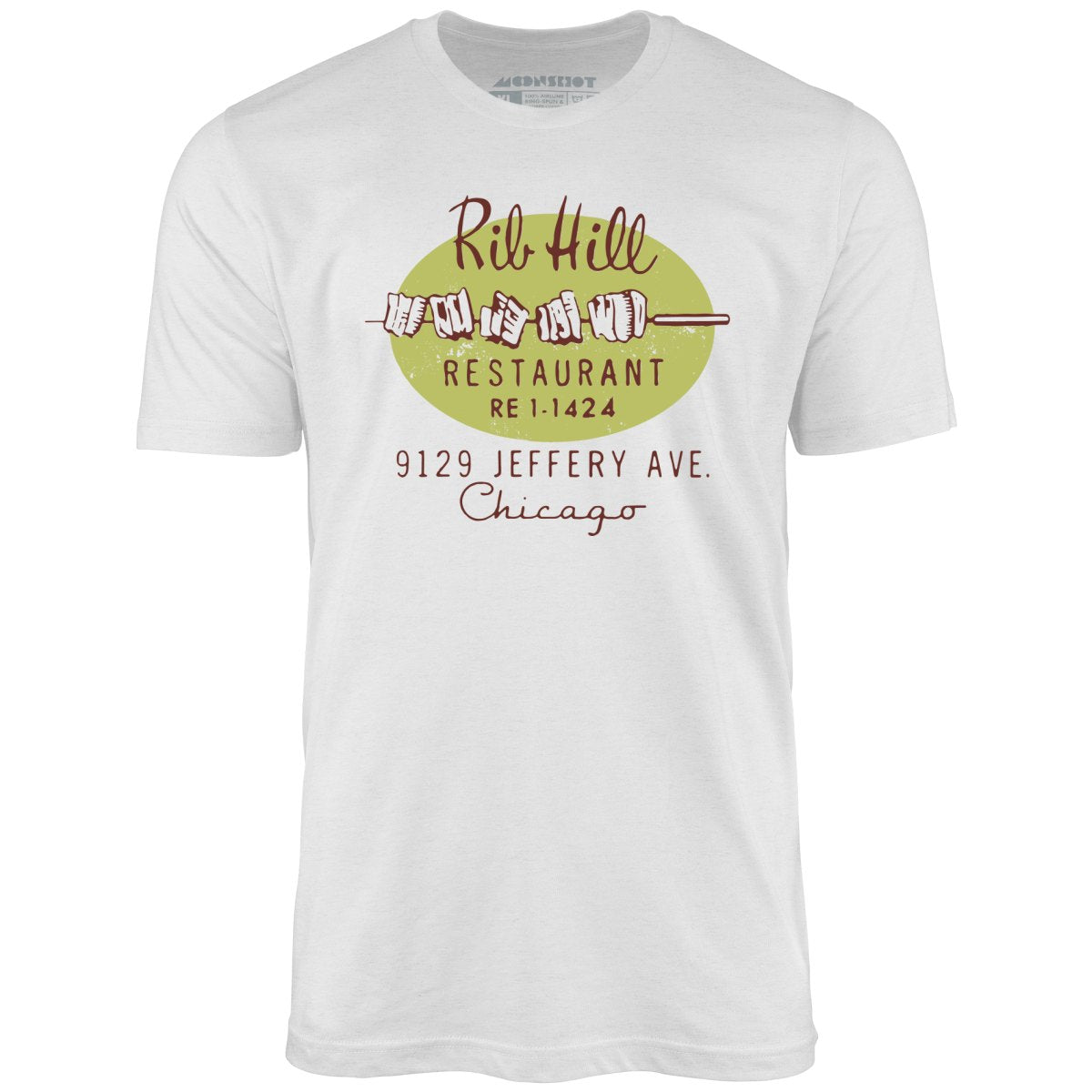 Rib Hill - Chicago, IL - Vintage Restaurant - Unisex T-Shirt