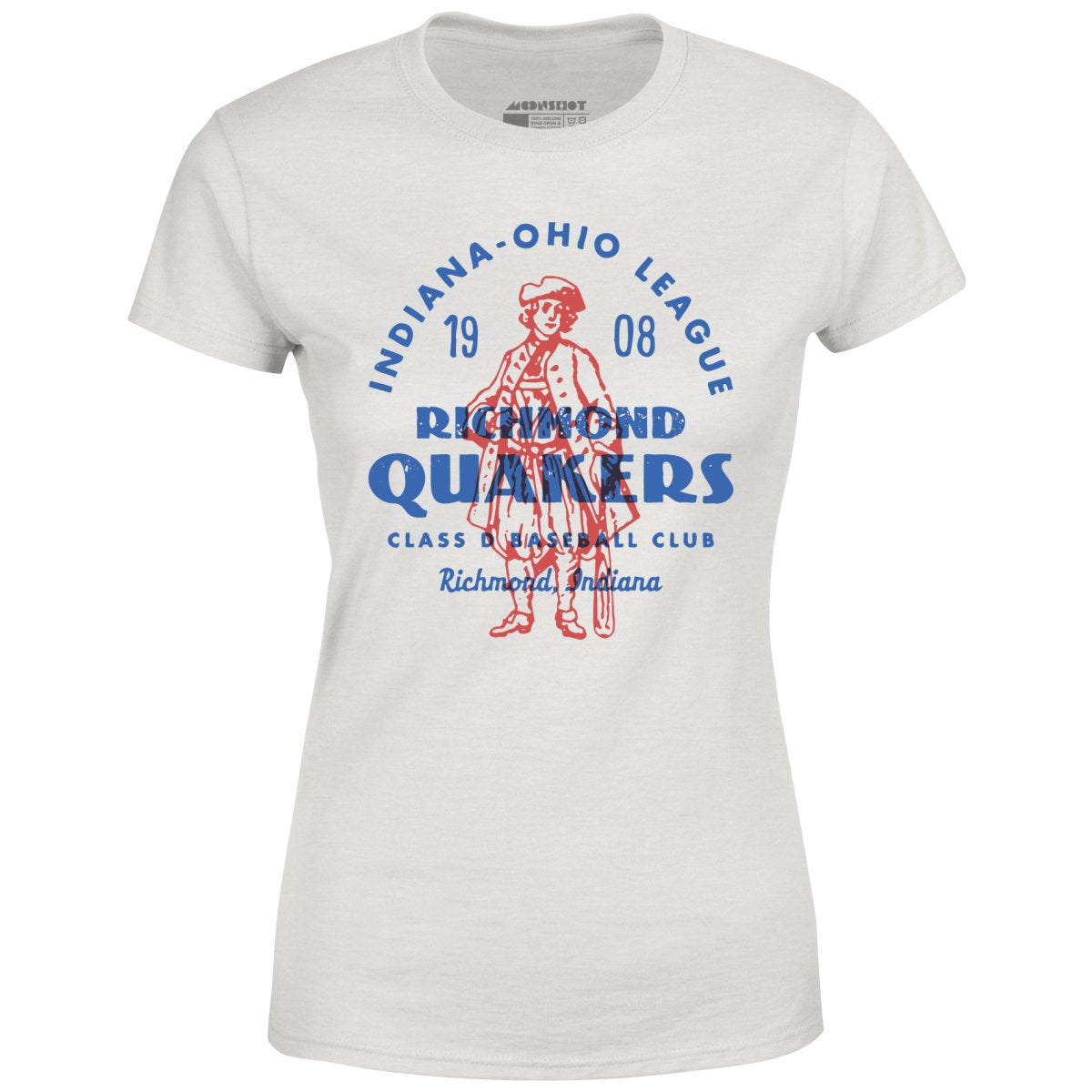 Richmond Quakers - Indiana - Vintage Defunct Baseball Teams - Women's T-Shirt