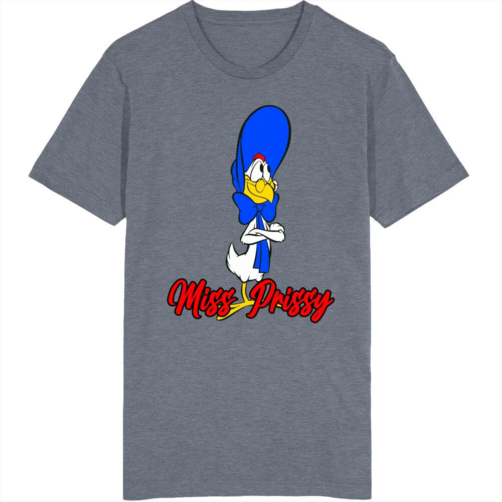 Miss Prissy Hen Cartoon Retro Vintage T Shirt