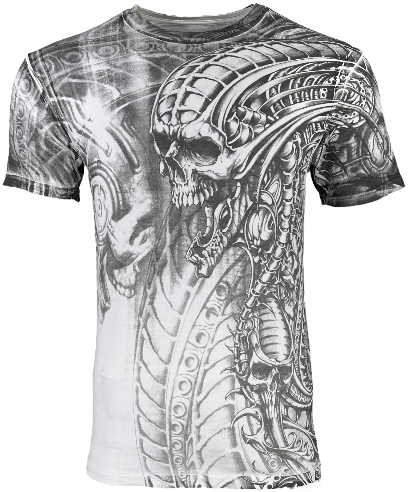 Xtreme Couture By Affliction Men's T-Shirt Proto Metal White S-6XL