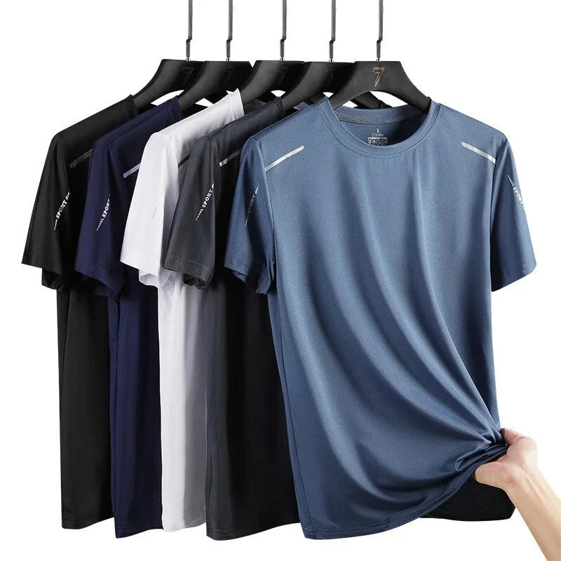 Men's Quick Dry Running T-Shirt for Hiking & Outdoor Sports