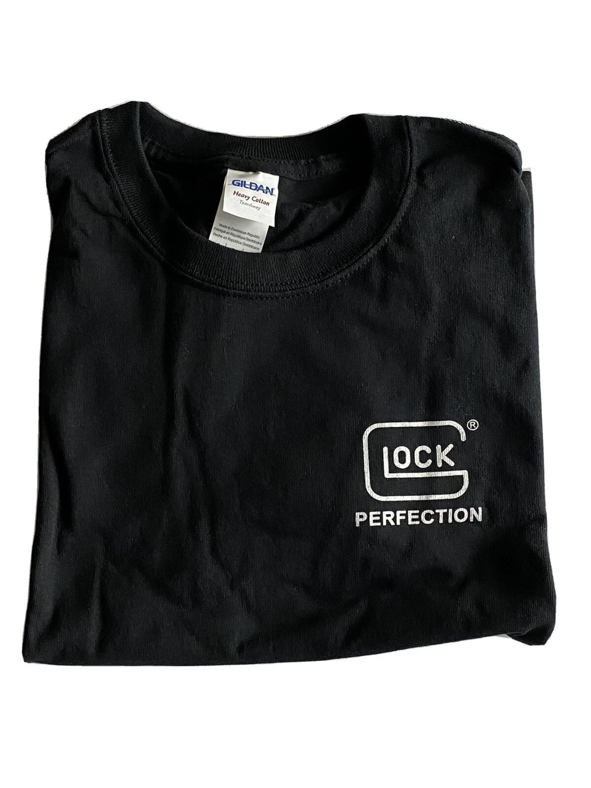 Glock Perfection mens Black shirt logo gun graphic t-shirt tee Size: XXXL