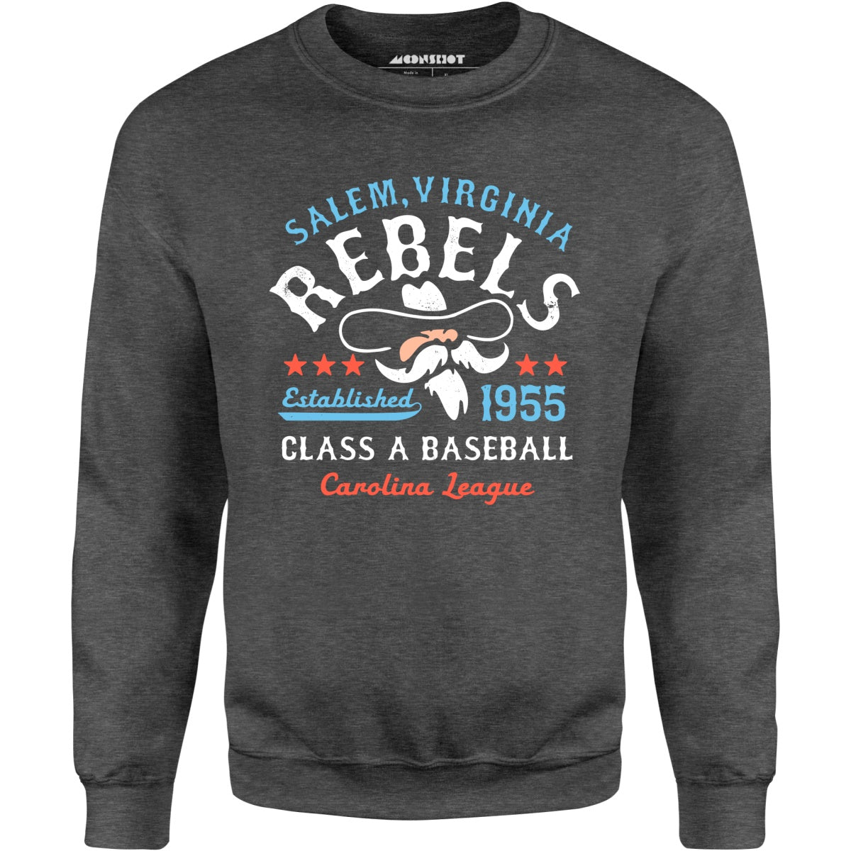 Salem Rebels - Virginia - Vintage Defunct Baseball Teams - Unisex Sweatshirt
