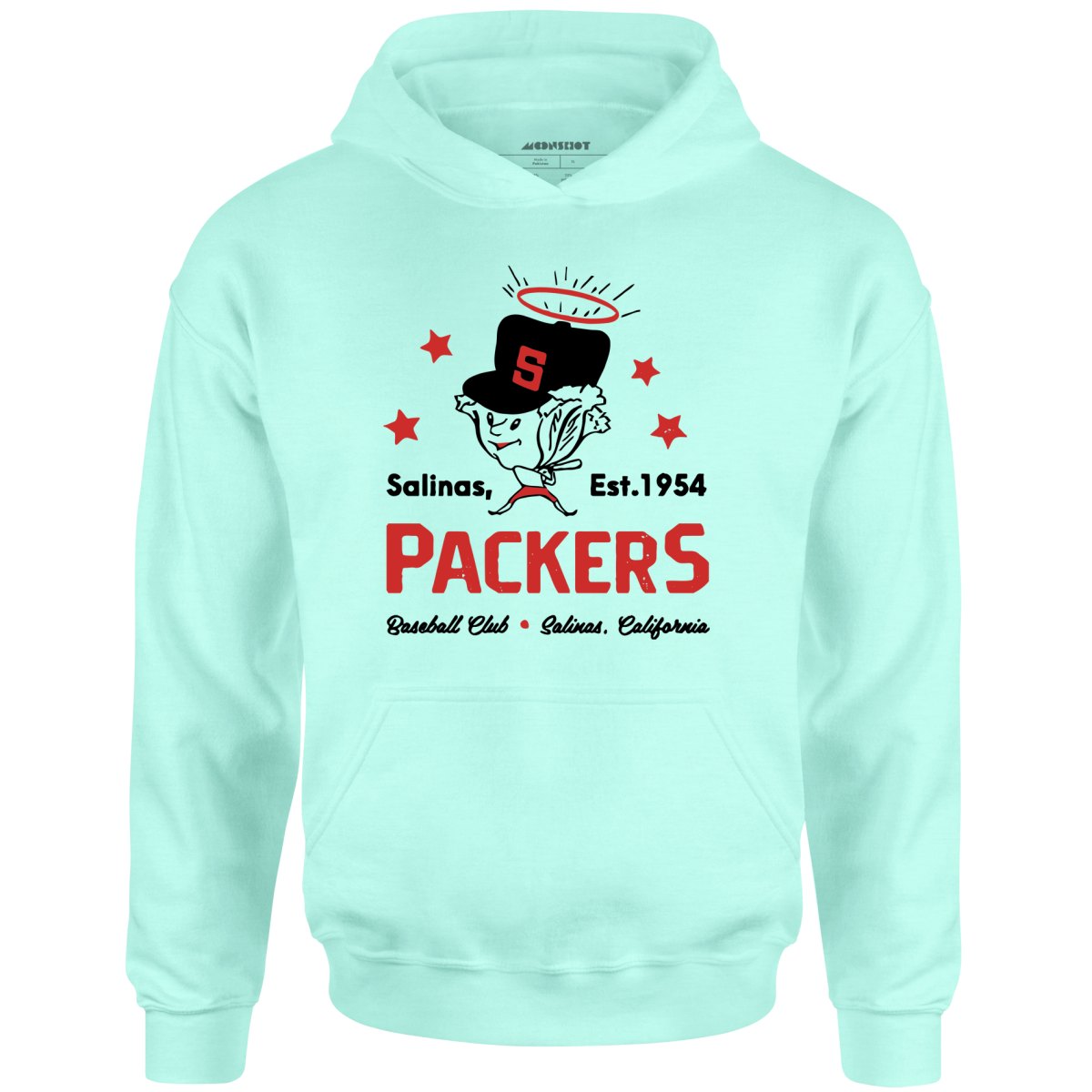 Salinas Packers - California - Vintage Defunct Baseball Teams - Unisex Hoodie