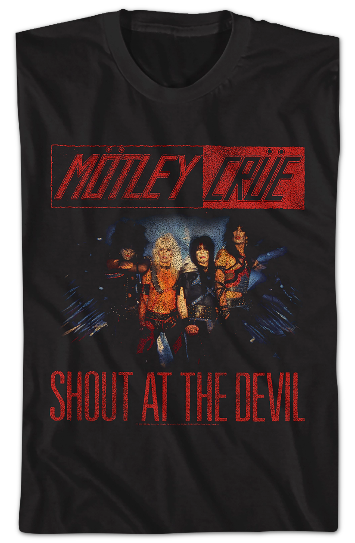 Shout At The Devil Photo Motley Crue T-Shirt