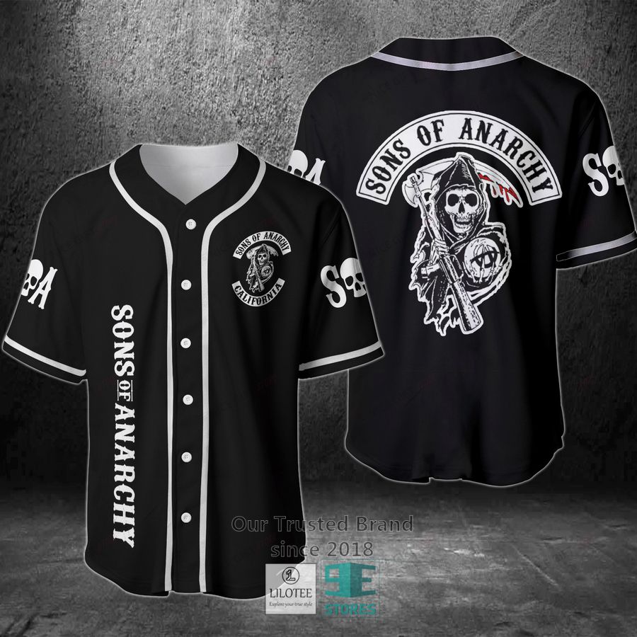 Sons Of Anarchy Baseball Jersey