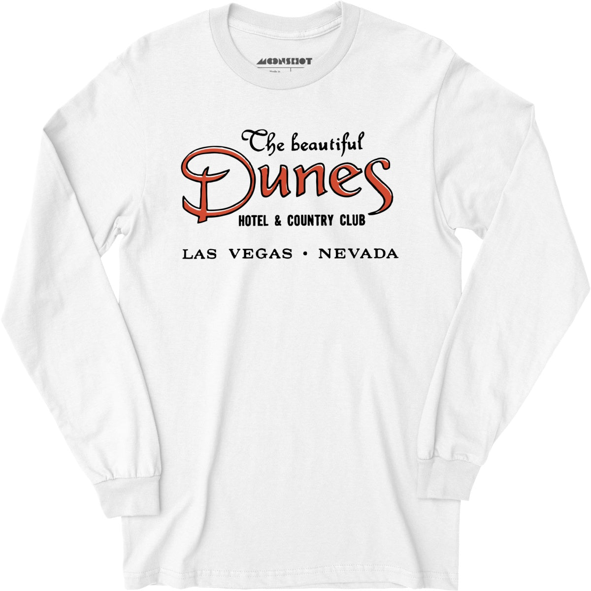 The Dunes Hotel & Country Club - Vintage Las Vegas - Long Sleeve T-Shirt