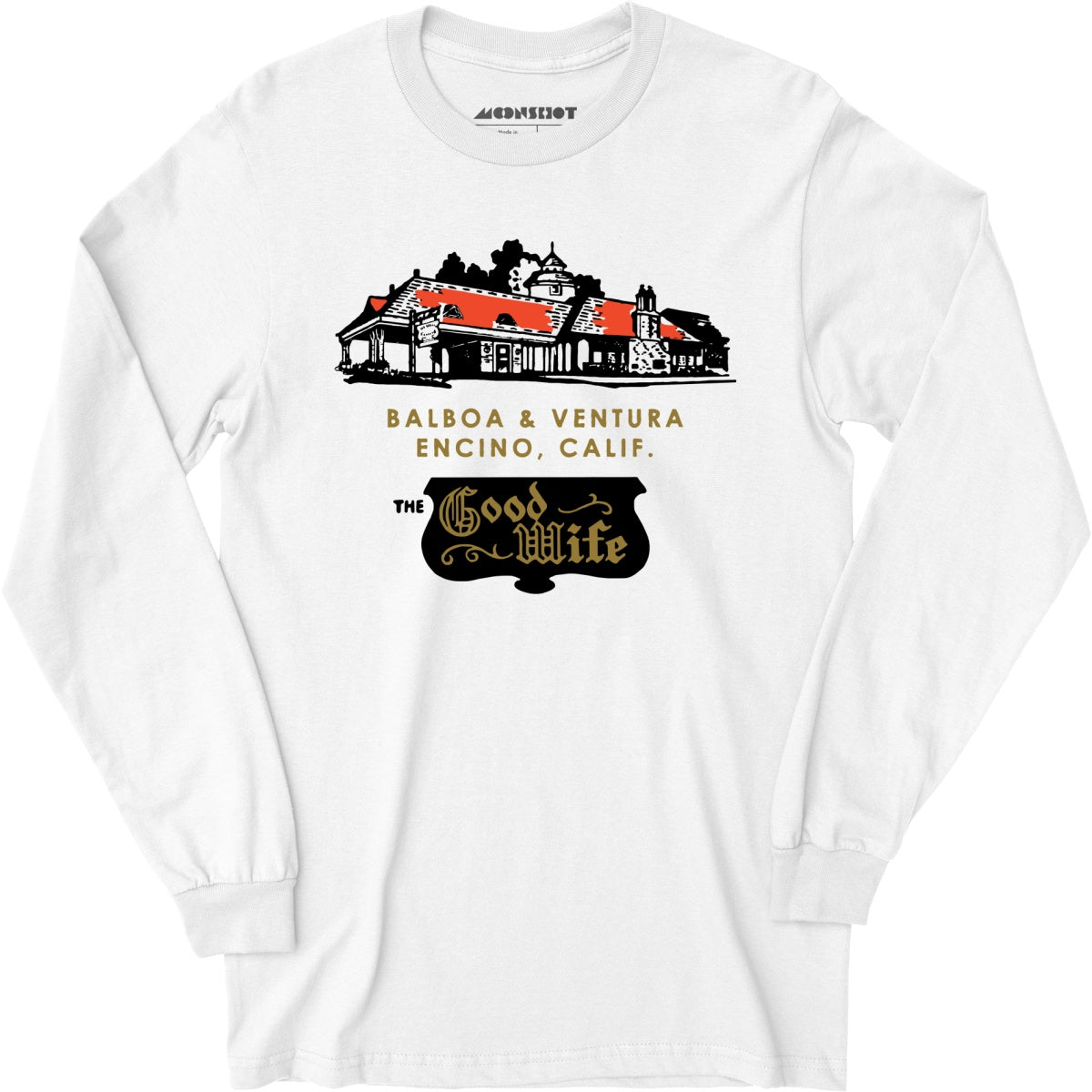 The Good Wife - Encino, CA - Vintage Restaurant - Long Sleeve T-Shirt