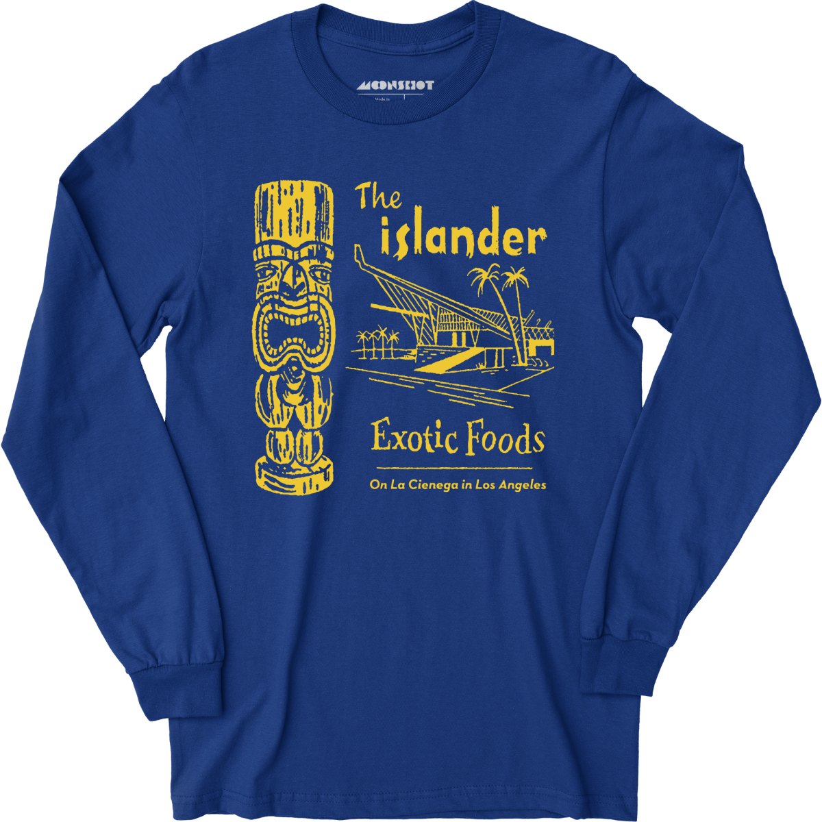 The Islander - Los Angeles, CA - Vintage Tiki Bar - Long Sleeve T-Shirt