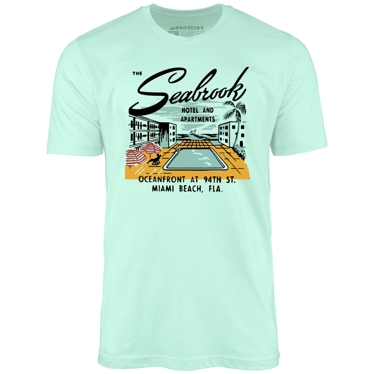 The Seabrook - Miami, FL - Vintage Hotel - Unisex T-Shirt