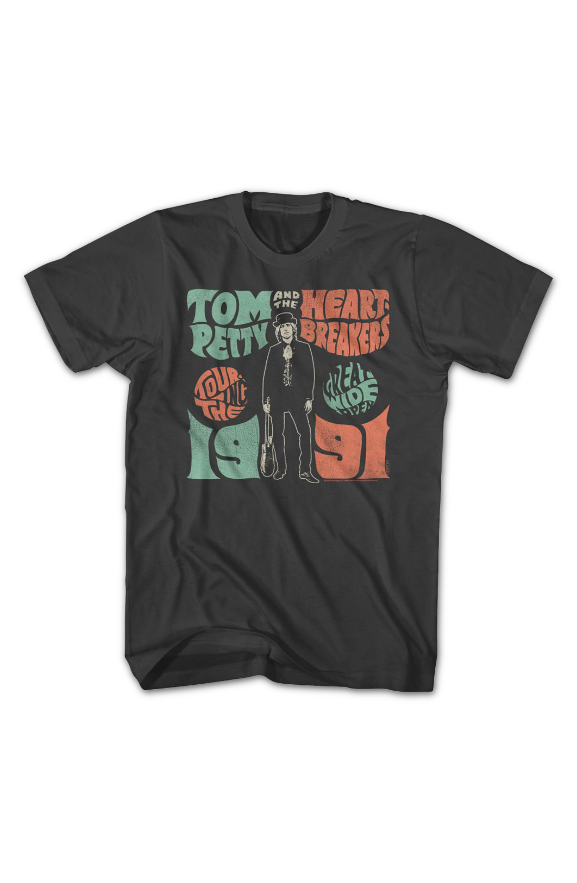 Touring The Great Wide Open Tom Petty And The Heartbreakers T-Shirt