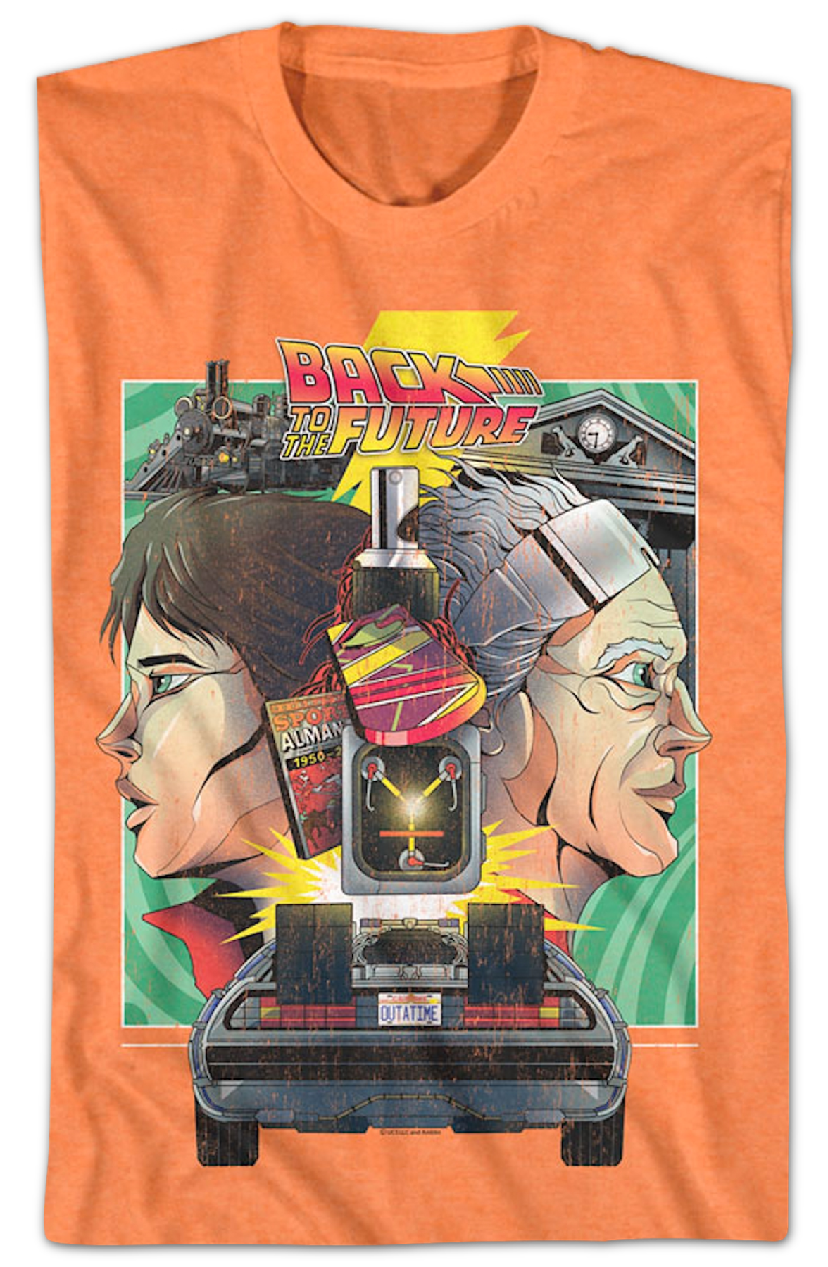 Trilogy Poster Back To The Future T-Shirt