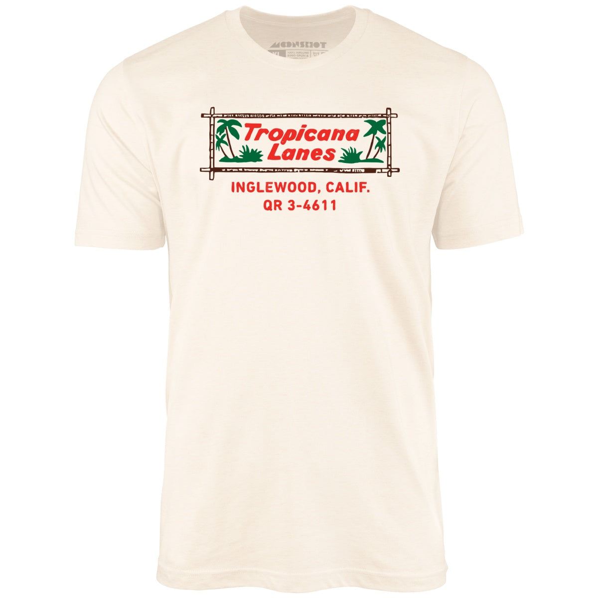 Tropicana Lanes - Inglewood, CA - Vintage Bowling Alley - Unisex T-Shirt