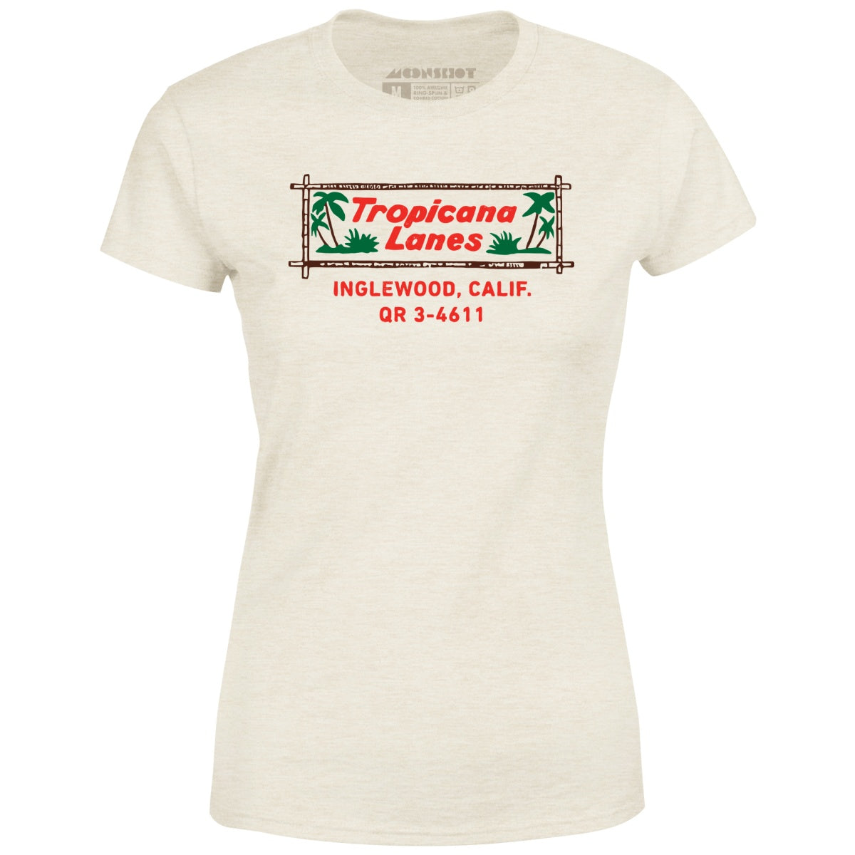 Tropicana Lanes - Inglewood, CA - Vintage Bowling Alley - Women's T-Shirt