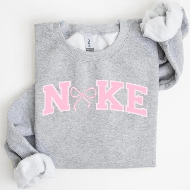 Pink Bow Sweatshirt/hoodie/tshirt | InkThreadWorks.com