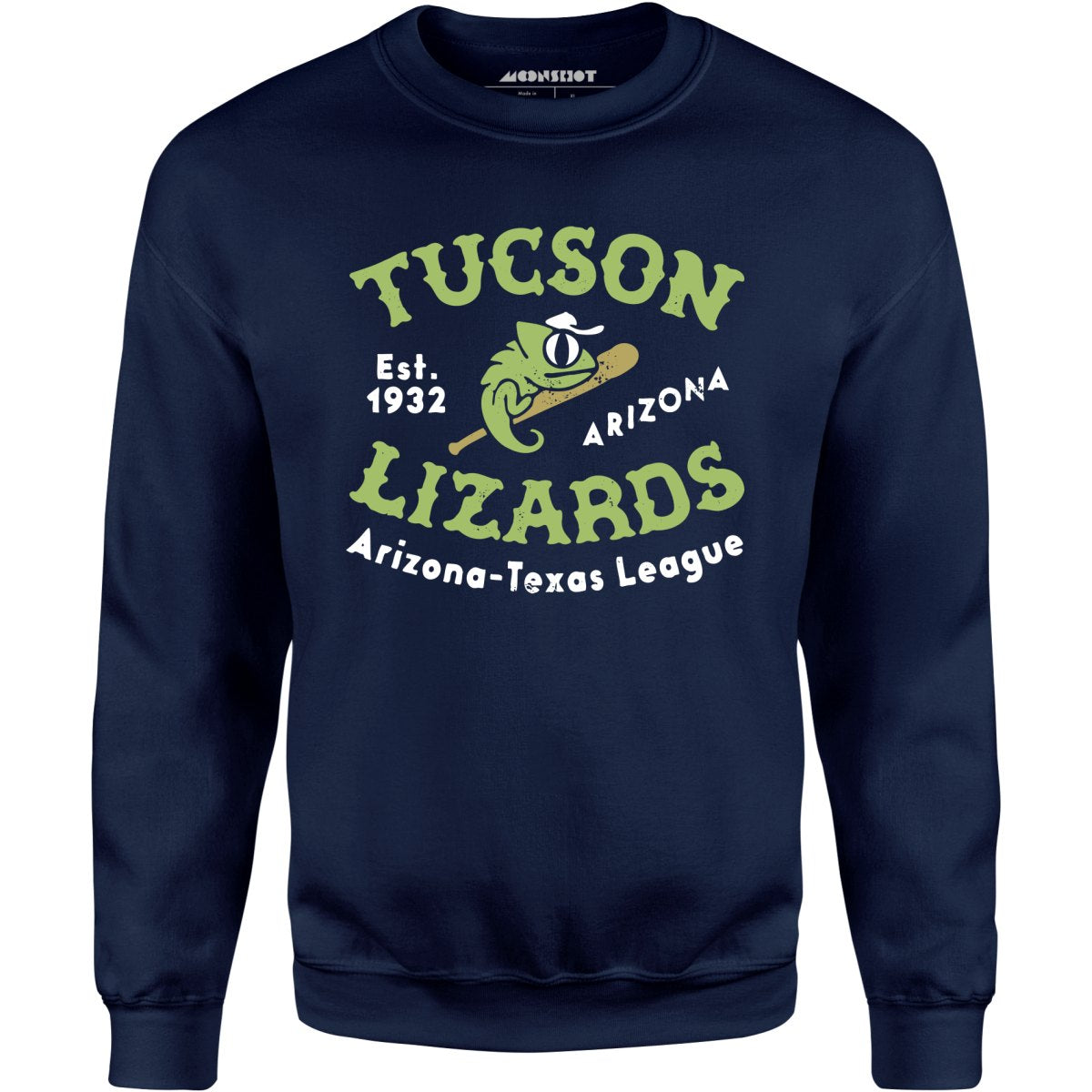 Tucson Lizards - Arizona - Vintage Defunct Baseball Teams - Unisex Sweatshirt