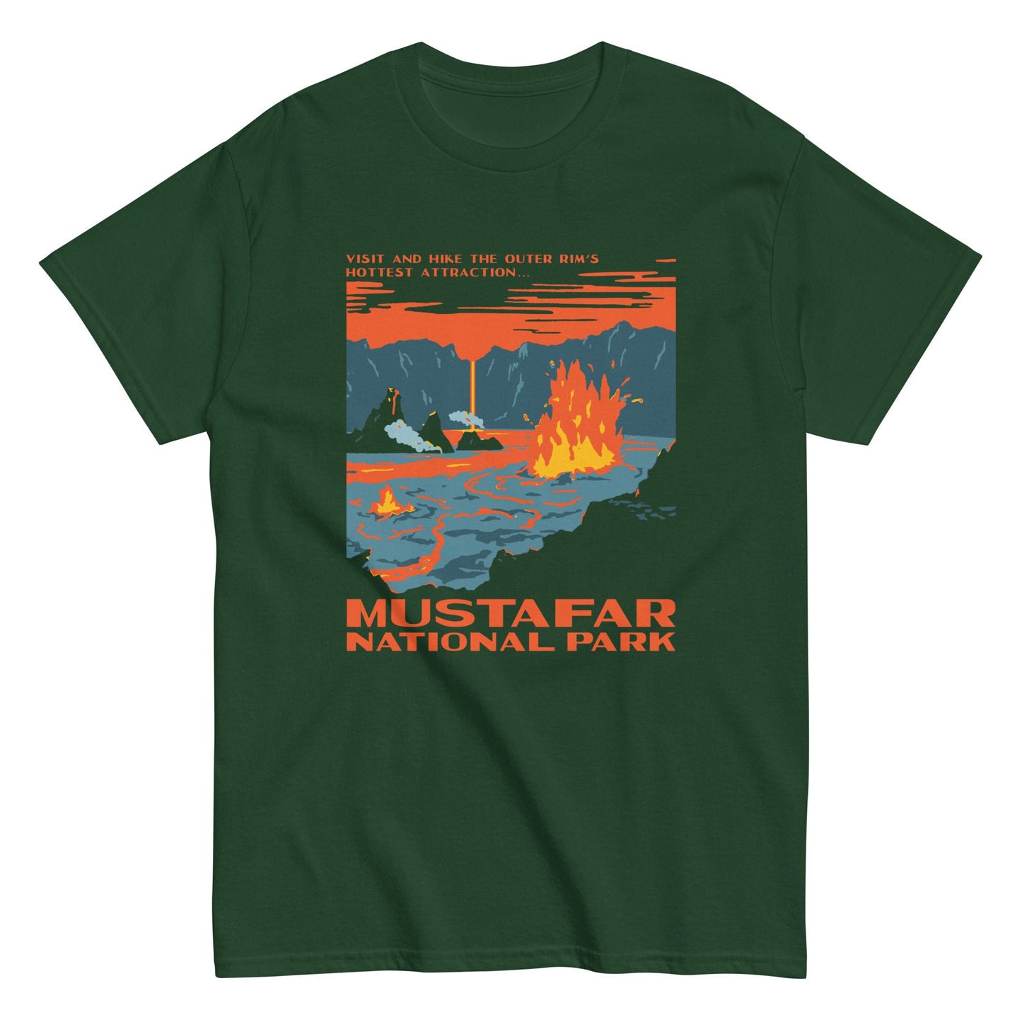 Mustafar National Park Men's Classic Tee