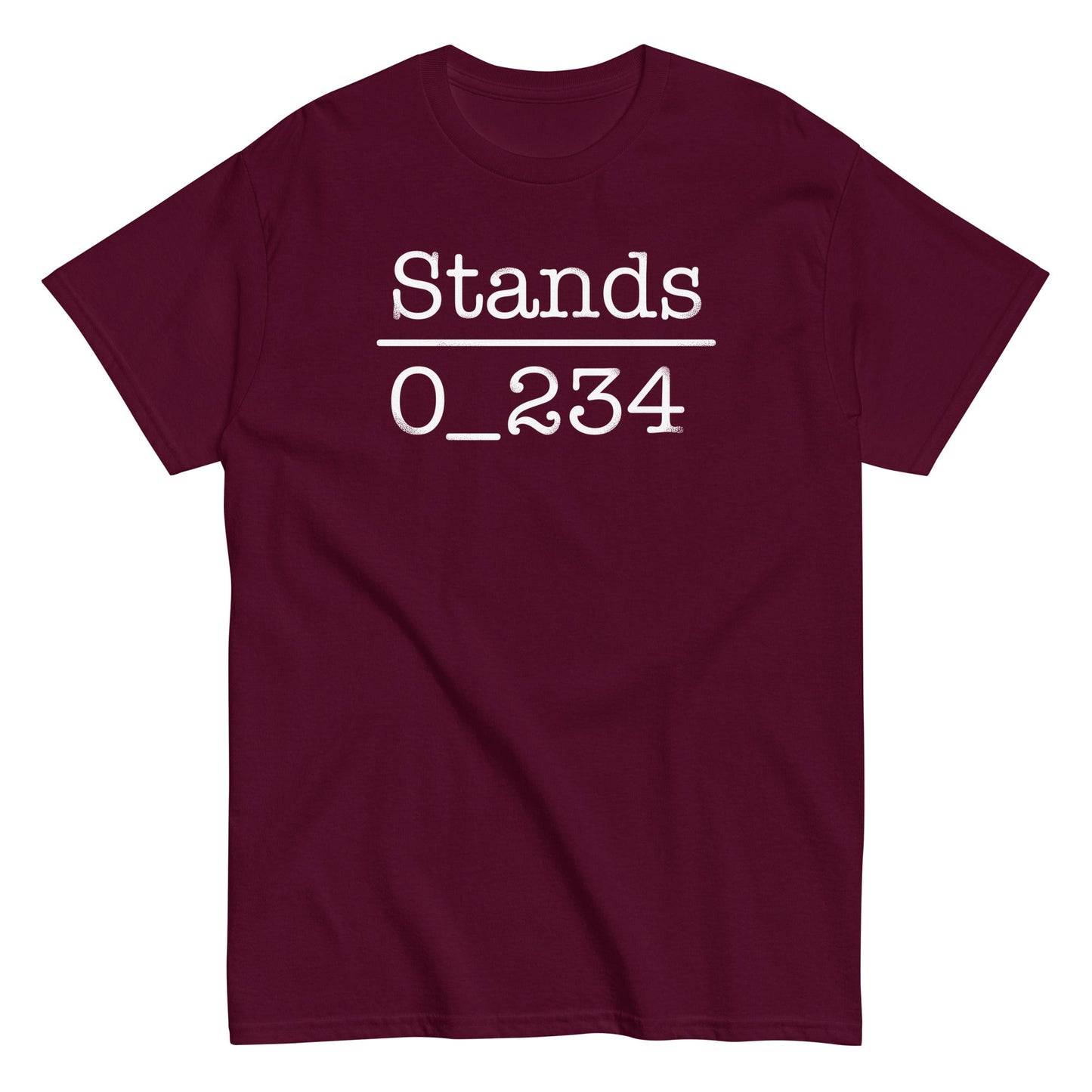 No 1 Under Stands Men's Classic Tee