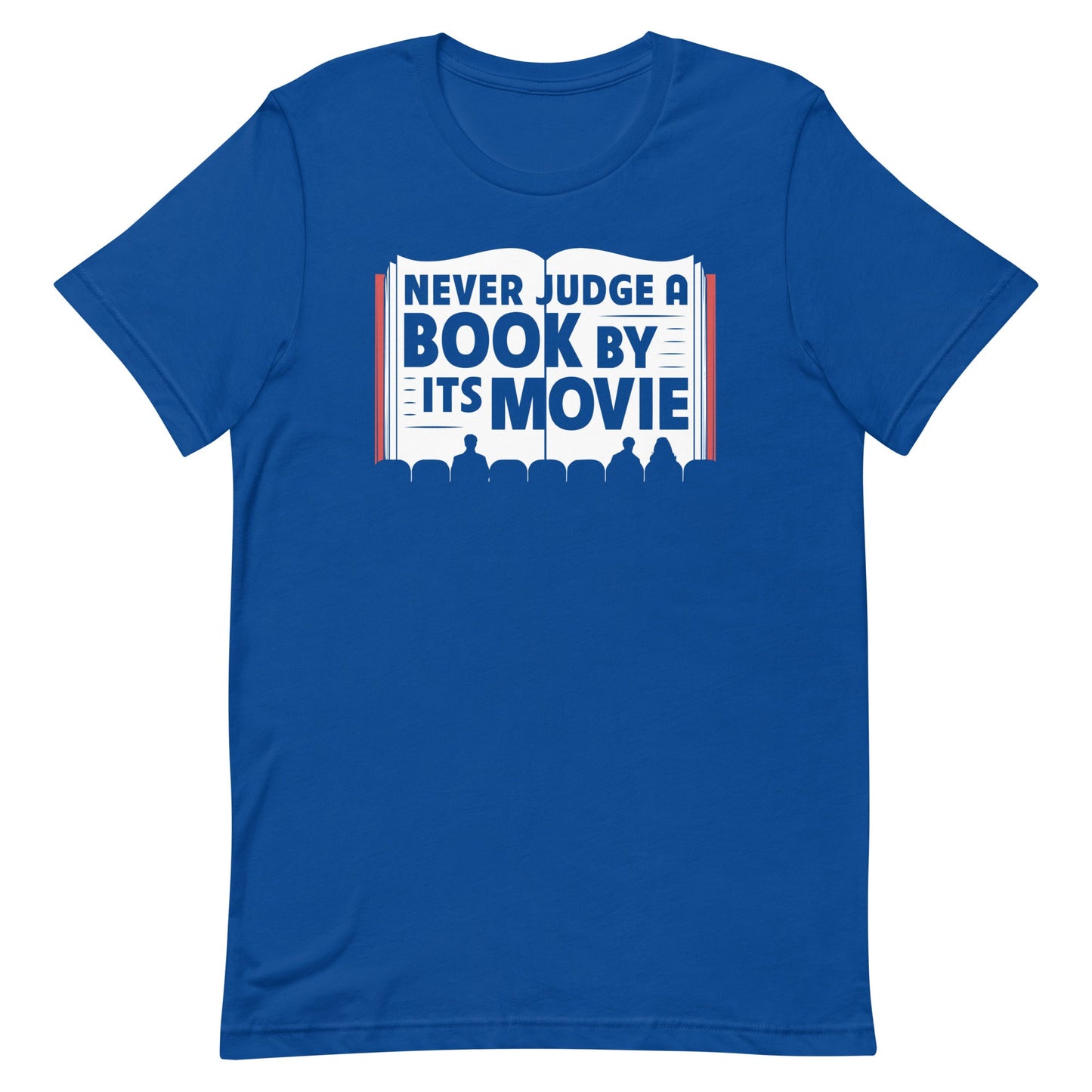 Never Judge A Book By Its Movie Men's Signature Tee