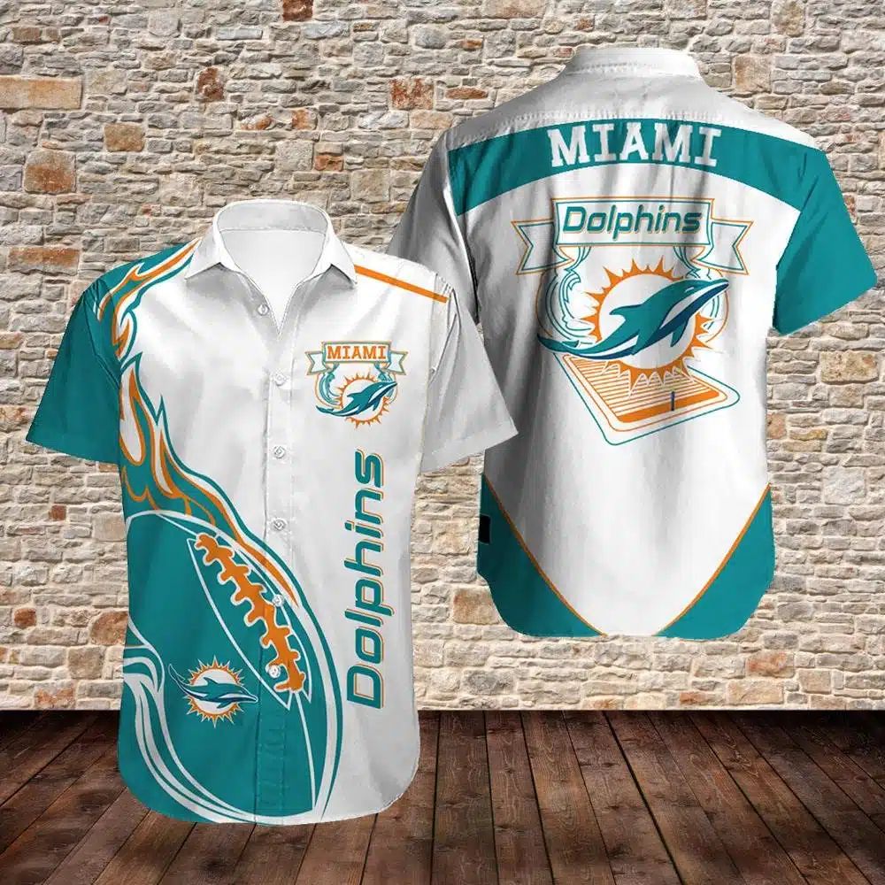 Miami Dolphins Hawaiian Shirt Crest Legacy Design 458796
