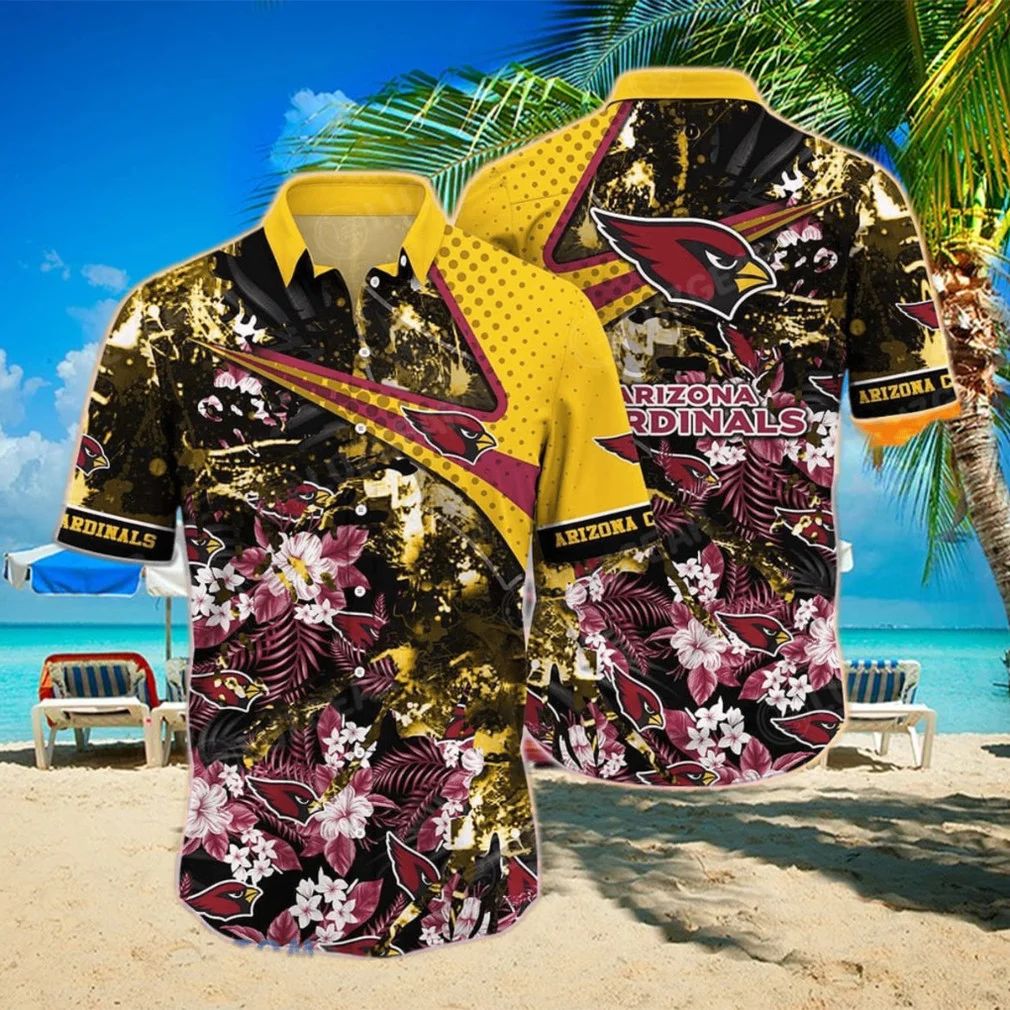 Arizona Cardinals Floral Hawaiian Shirt 914398
