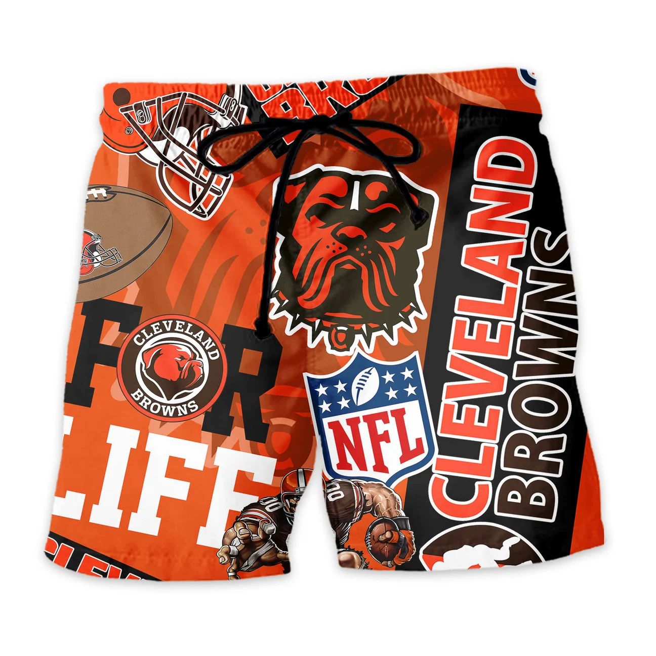 Cleveland Browns Hawaiian Shirt For Life 613401