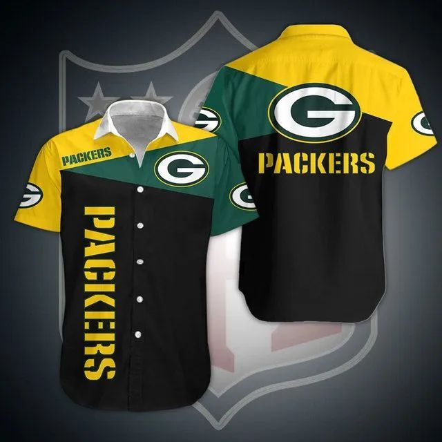Green Bay Packers Hawaiian Shirt Bold Victory Design 163097