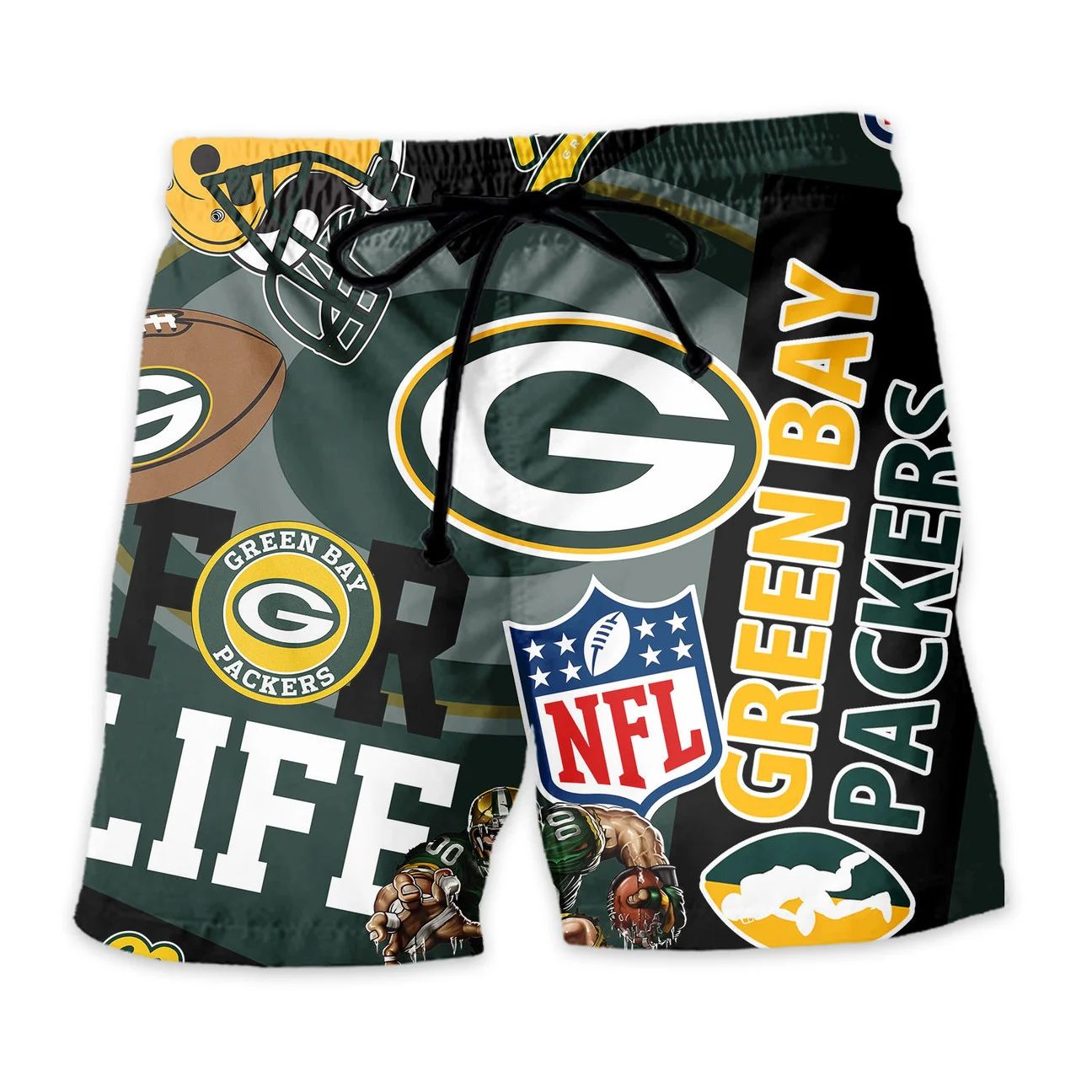 Green Bay Packers Hawaiian Shirt For Life 118844