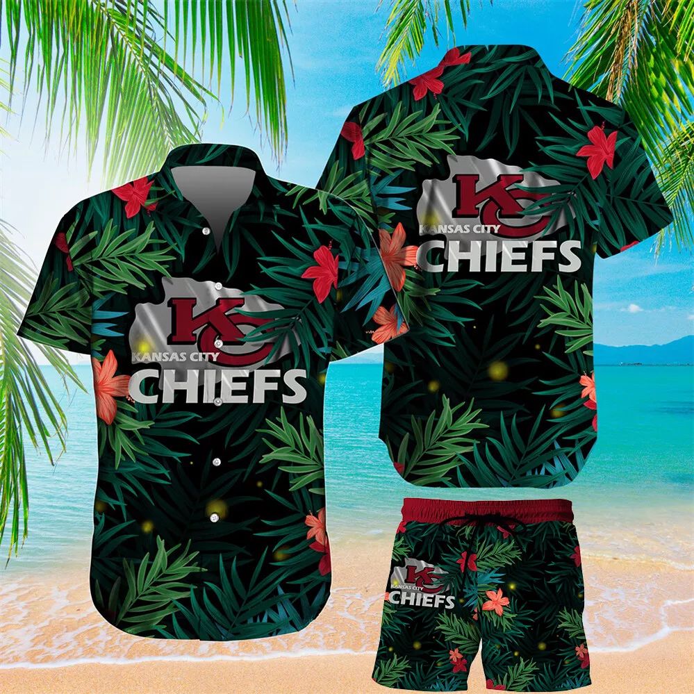 Kansas City Chiefs Tropical Hawaiian Shirt 658789