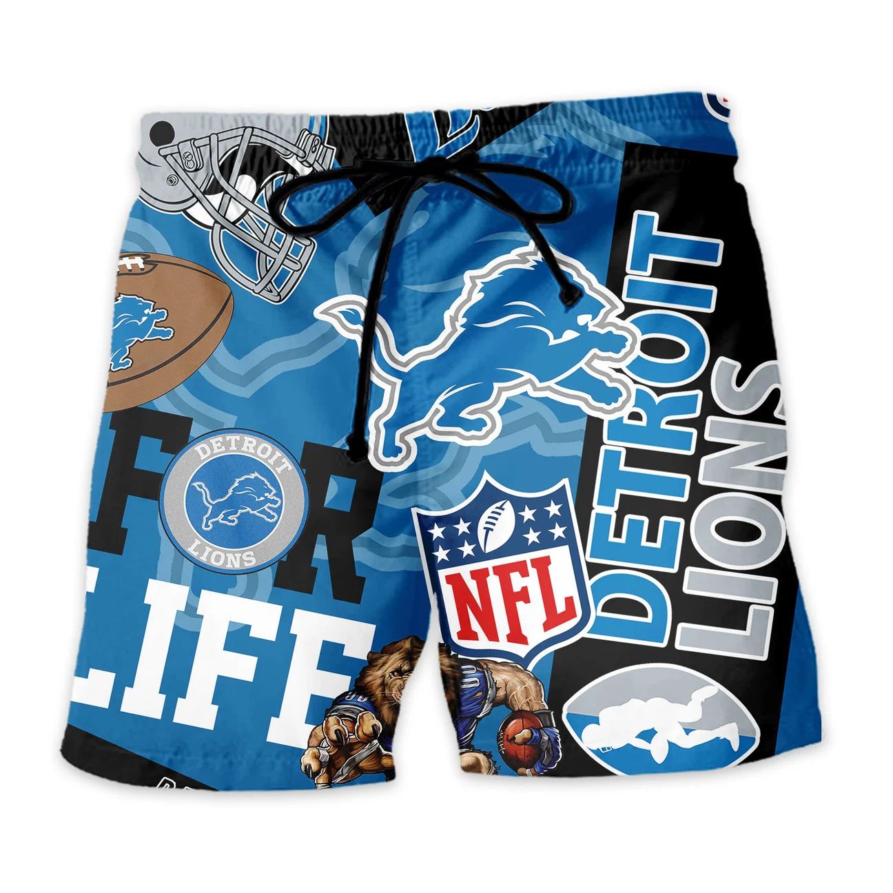 Detroit Lions Hawaiian Shirt For Life 697094