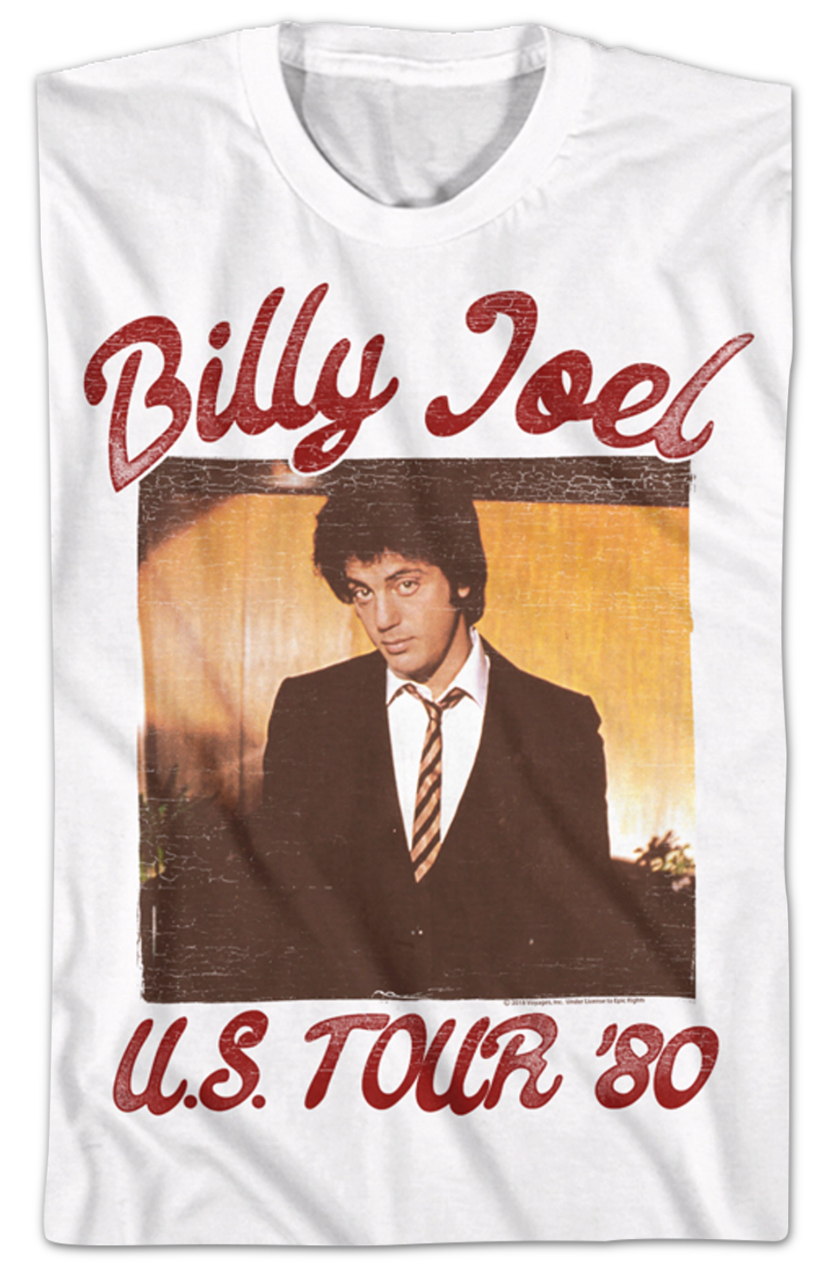 US Tour '80 Billy Joel T-Shirt
