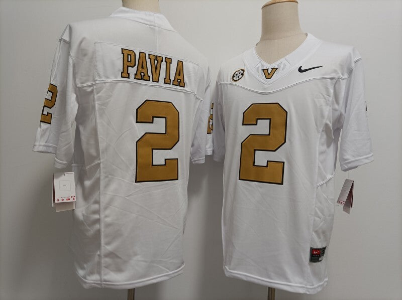 vanderbilt commodores #2 diego pavia Style 1
